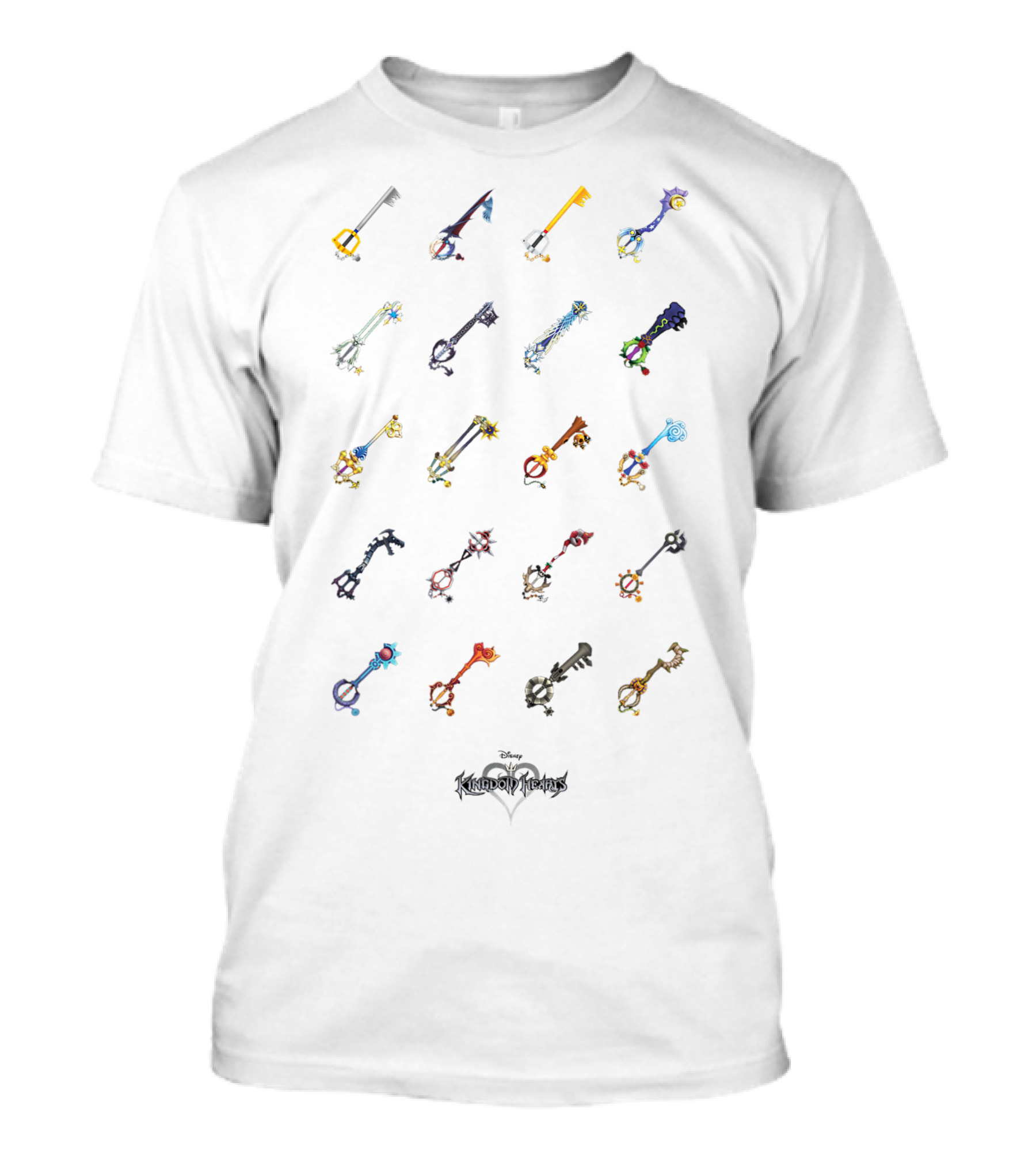 Kingdom Hearts Keyblade Collection Disney T-Shirt