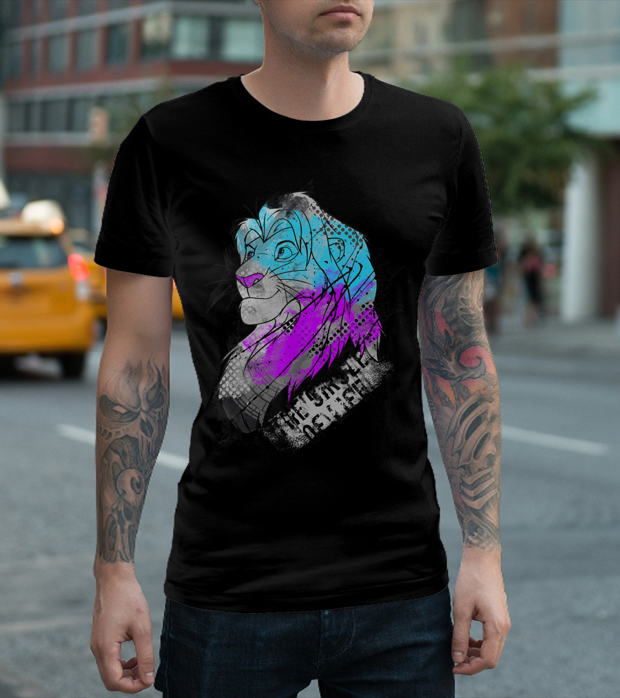 Disney Lion King Simba The Circle Of Life Splatter T-Shirt