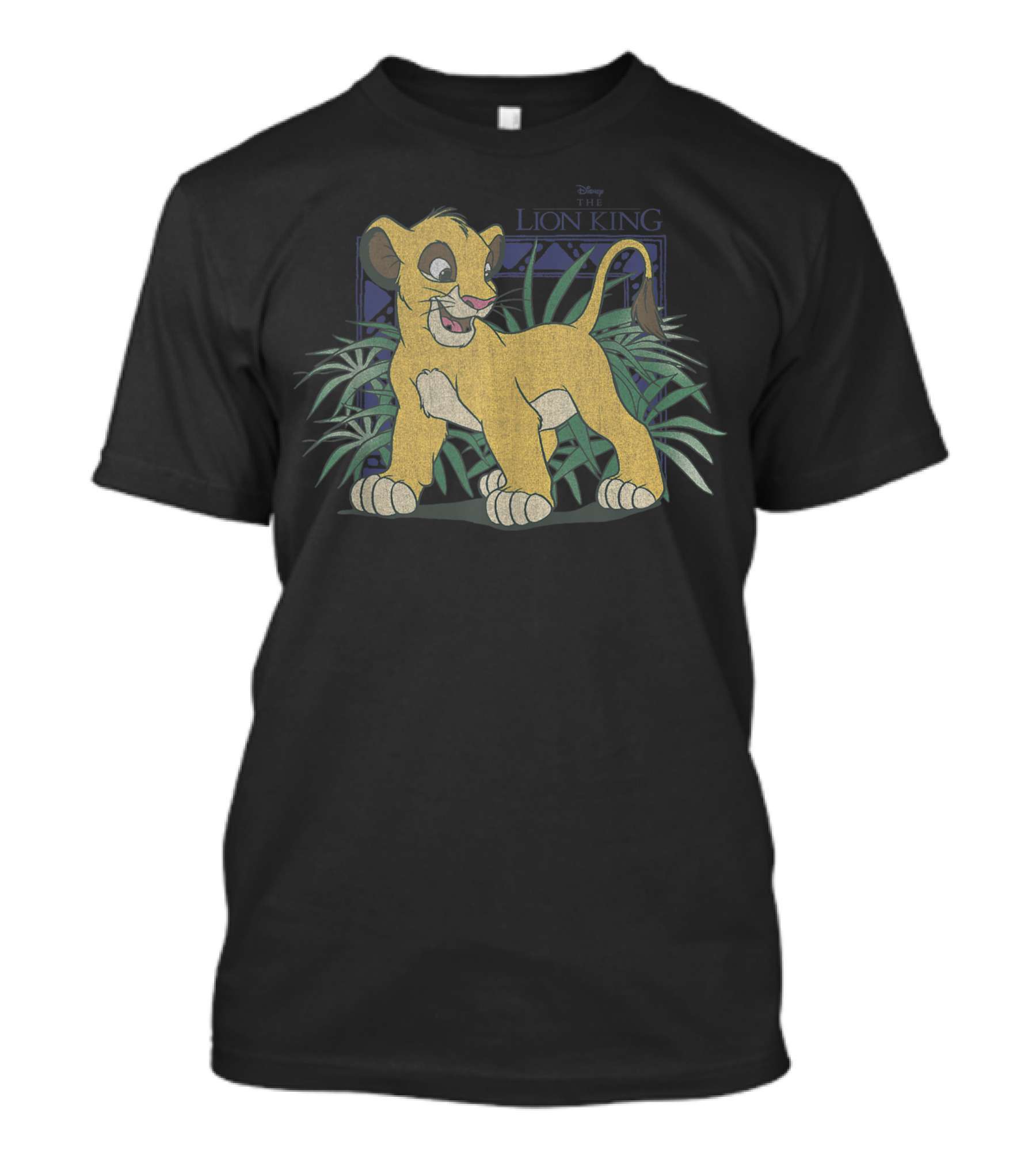 Lion King Young Simba Tropical Jungle Disney T-Shirt