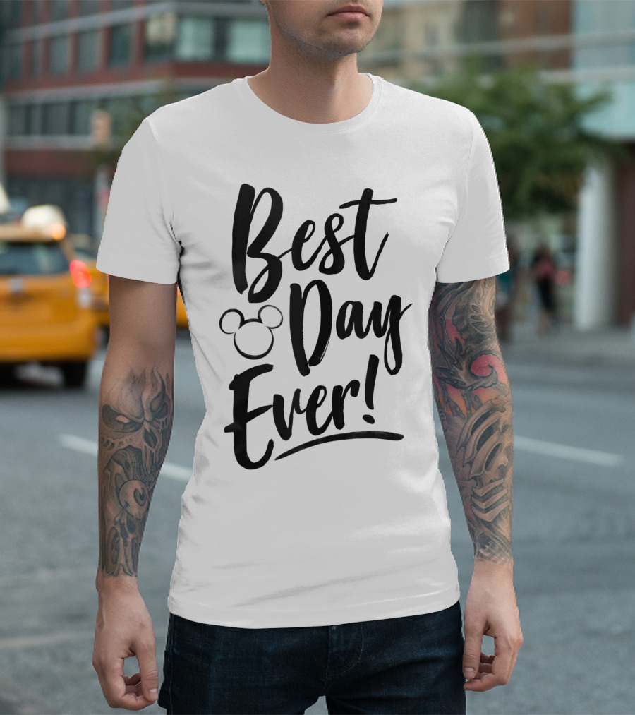 Best Day Ever Disney Mickey And Friends T-Shirt
