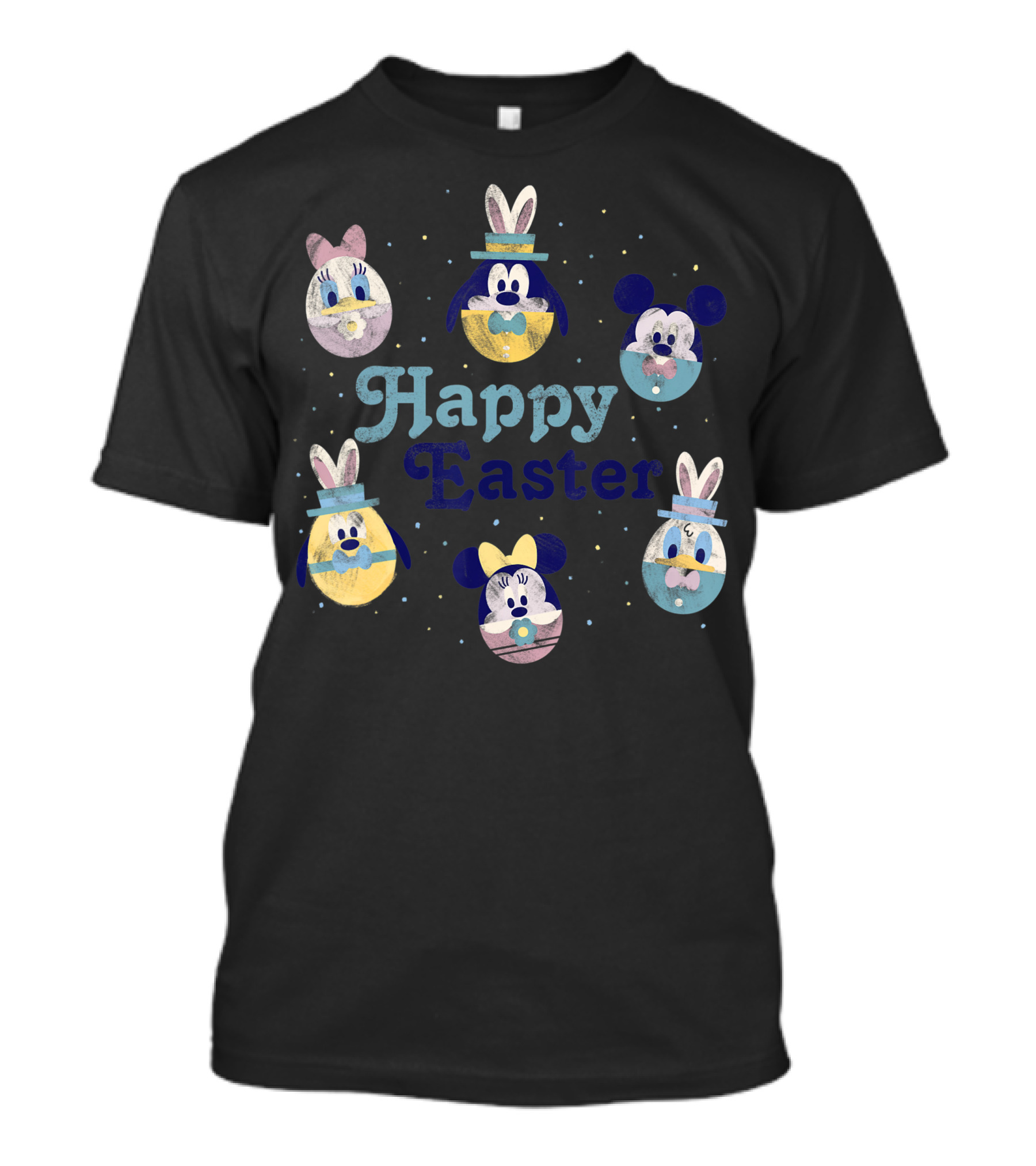 Disney Mickey And Friends Happy Easter Eggs T-Shirt