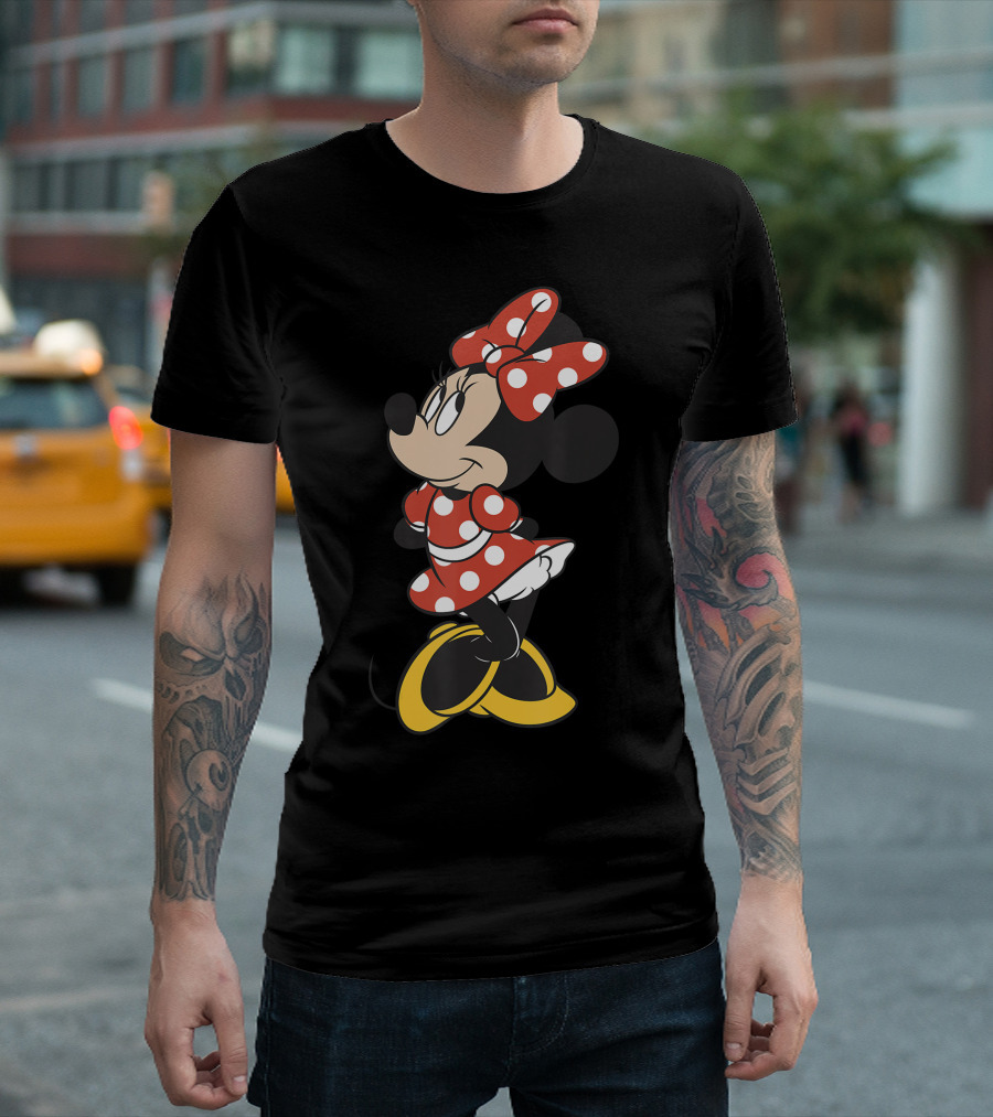 Disney Mickey And Friends Minnie Mouse Polka Dot Dress Classic T-Shirt