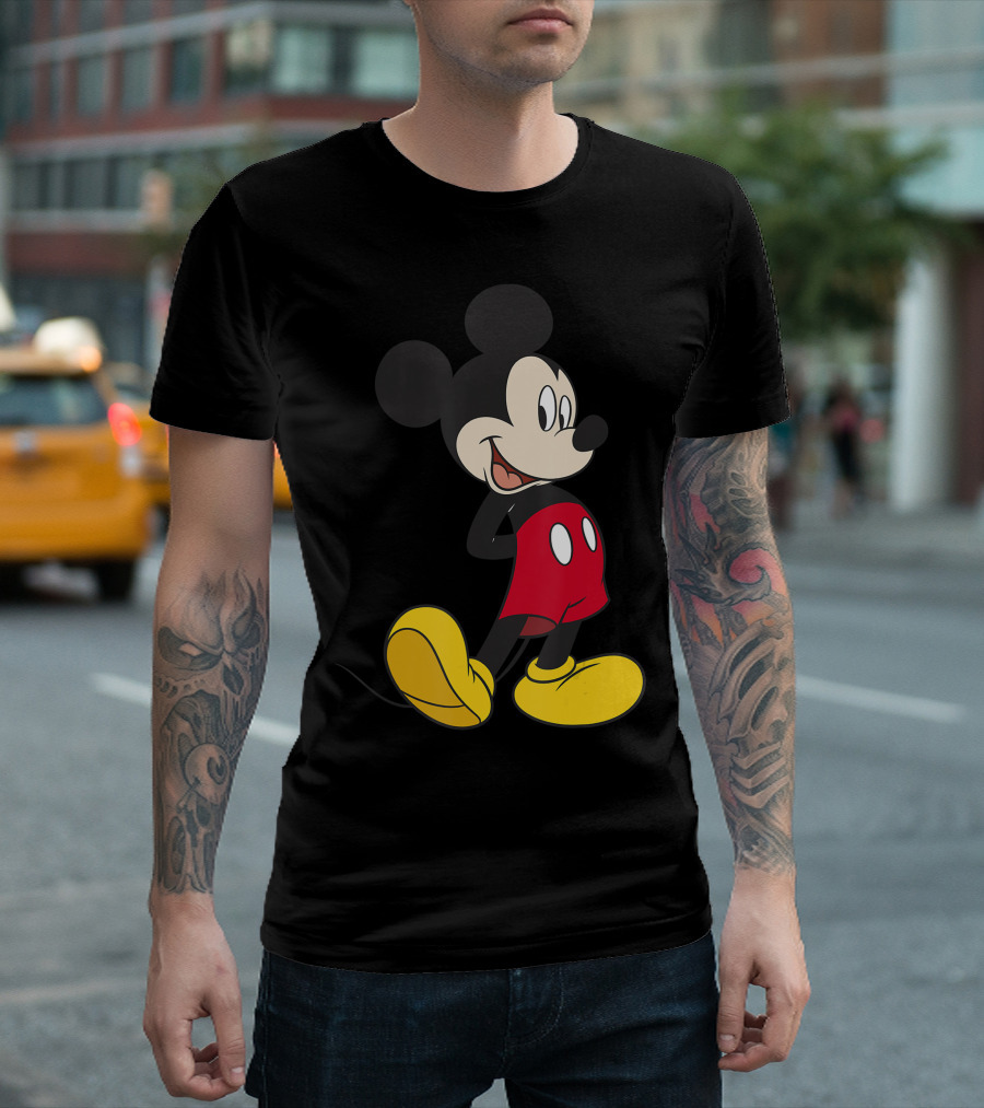 Mickey Mouse Classic Disney Character Disney Mickey And Friends Traditional T-Shirt