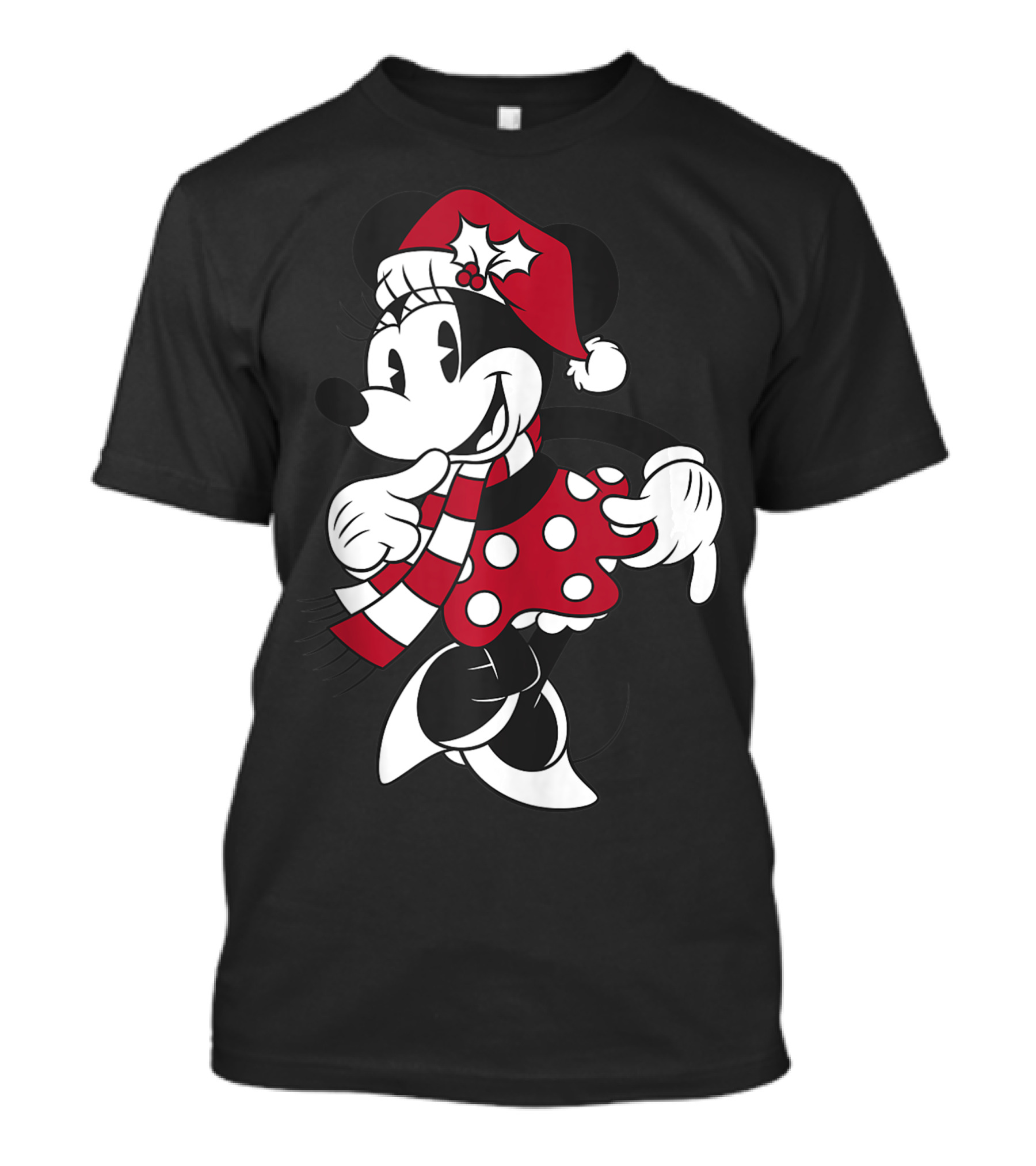 Minnie Mouse Christmas Holiday Cheer Disney Classic T-Shirt