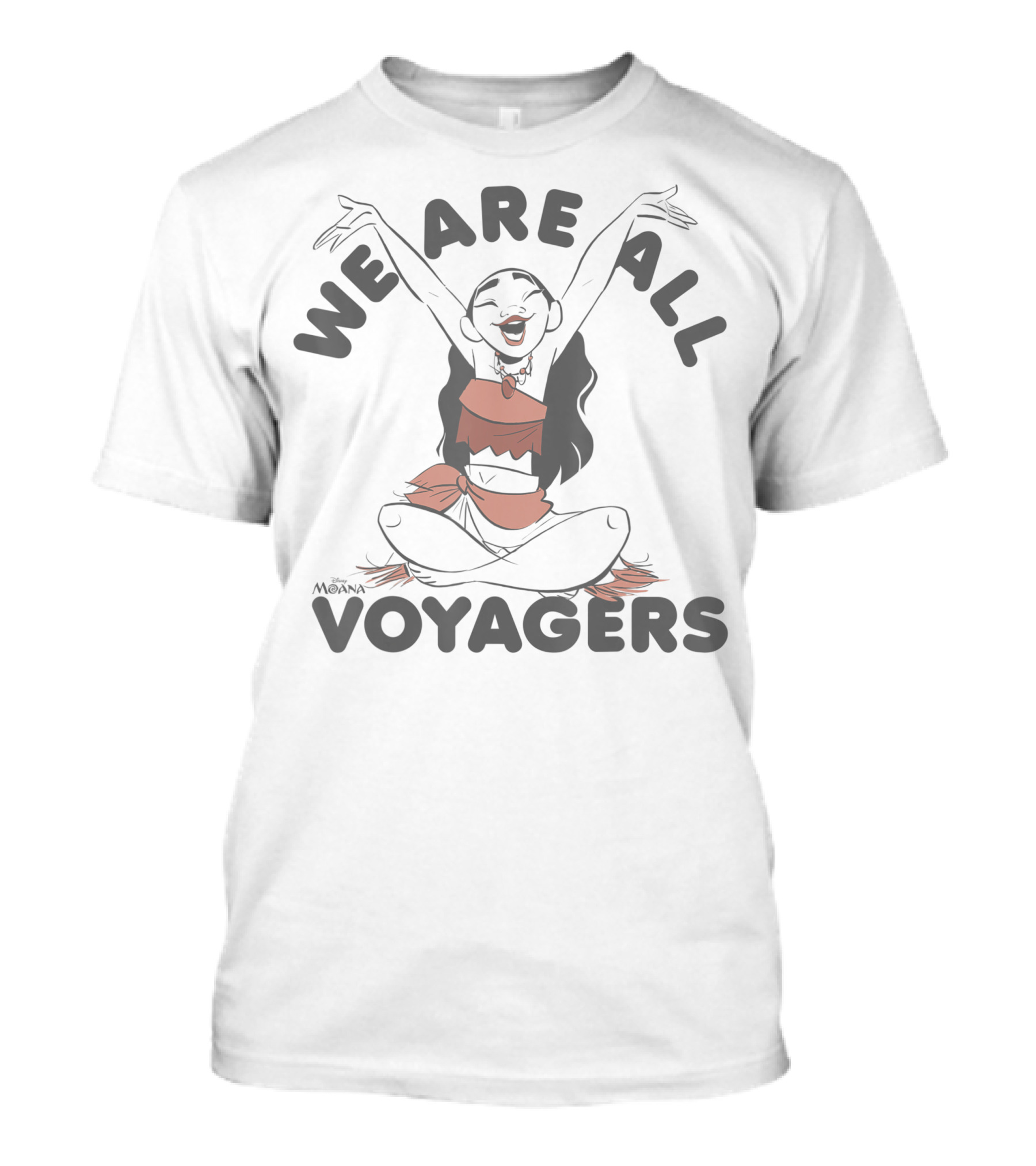 Disney Moana We Are All Voyagers T-Shirt