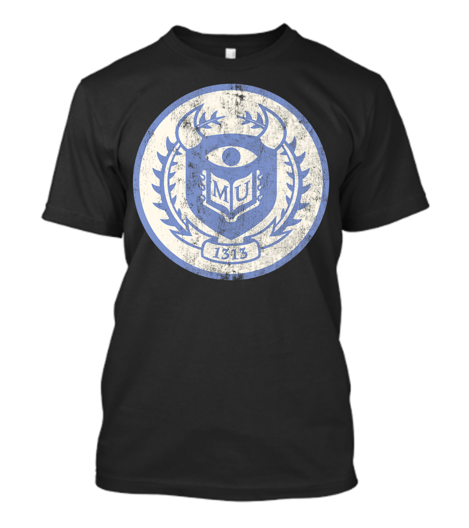 Disney Monsters University MU Crest Emblem 1313 T-Shirt