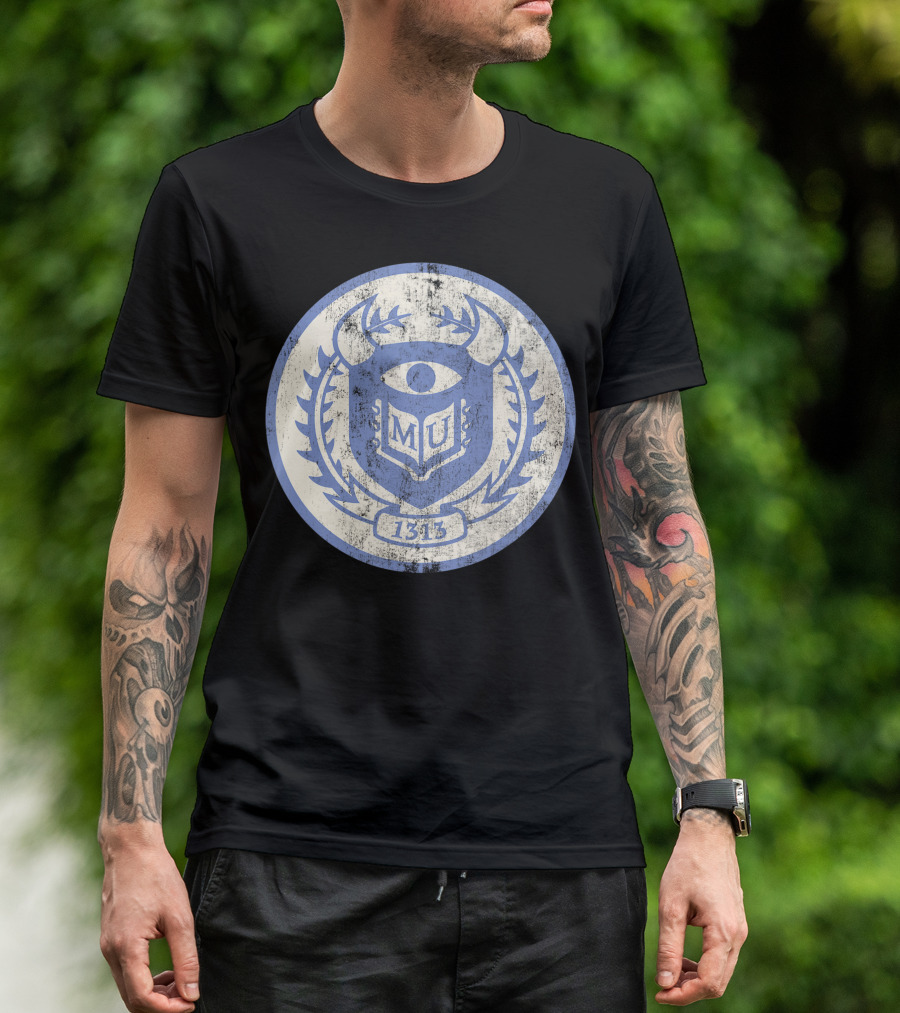 Disney Monsters University MU Crest Emblem 1313 T-Shirt