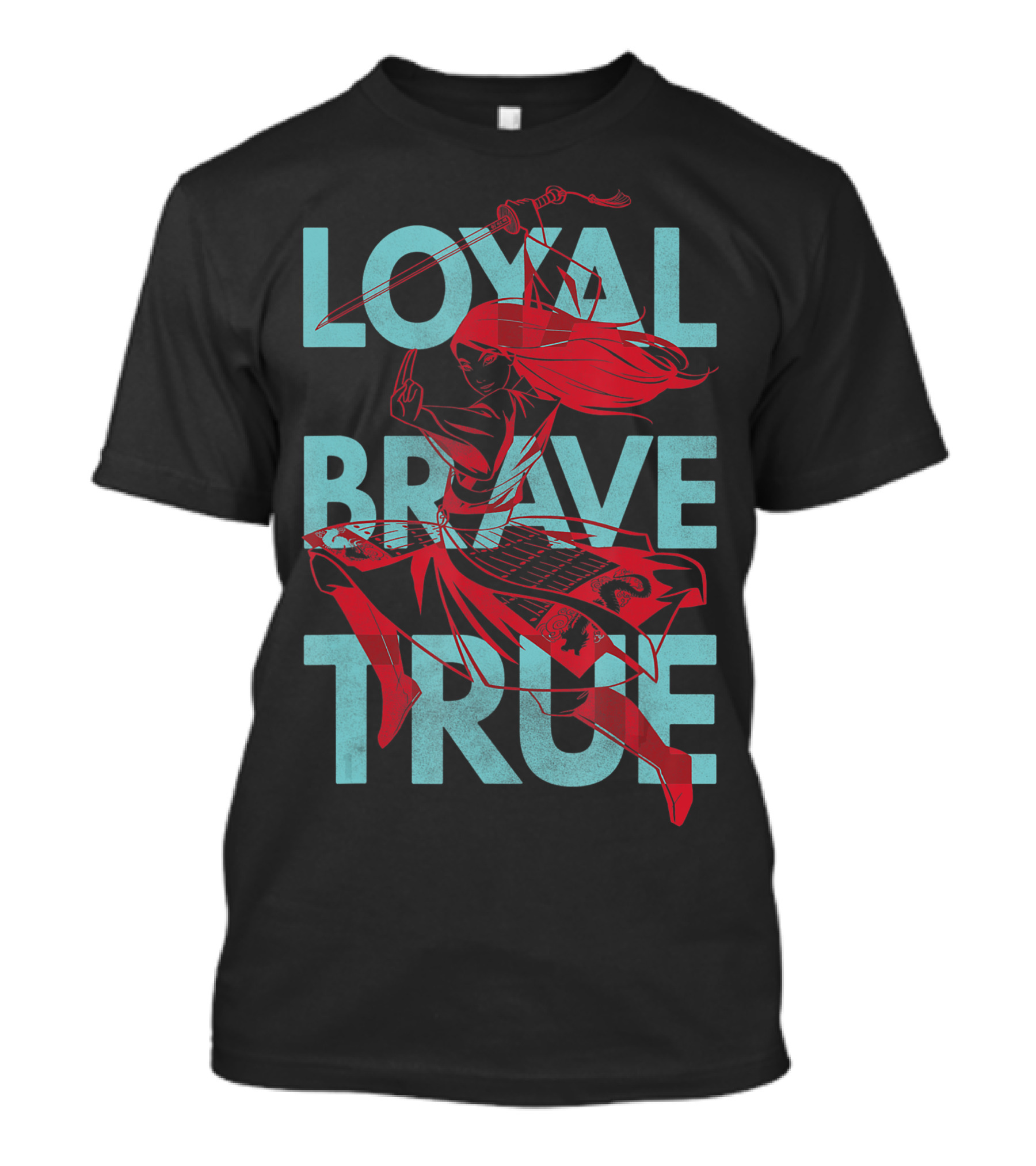 Loyal Brave True Disney Mulan Live Action Warrior T-Shirt