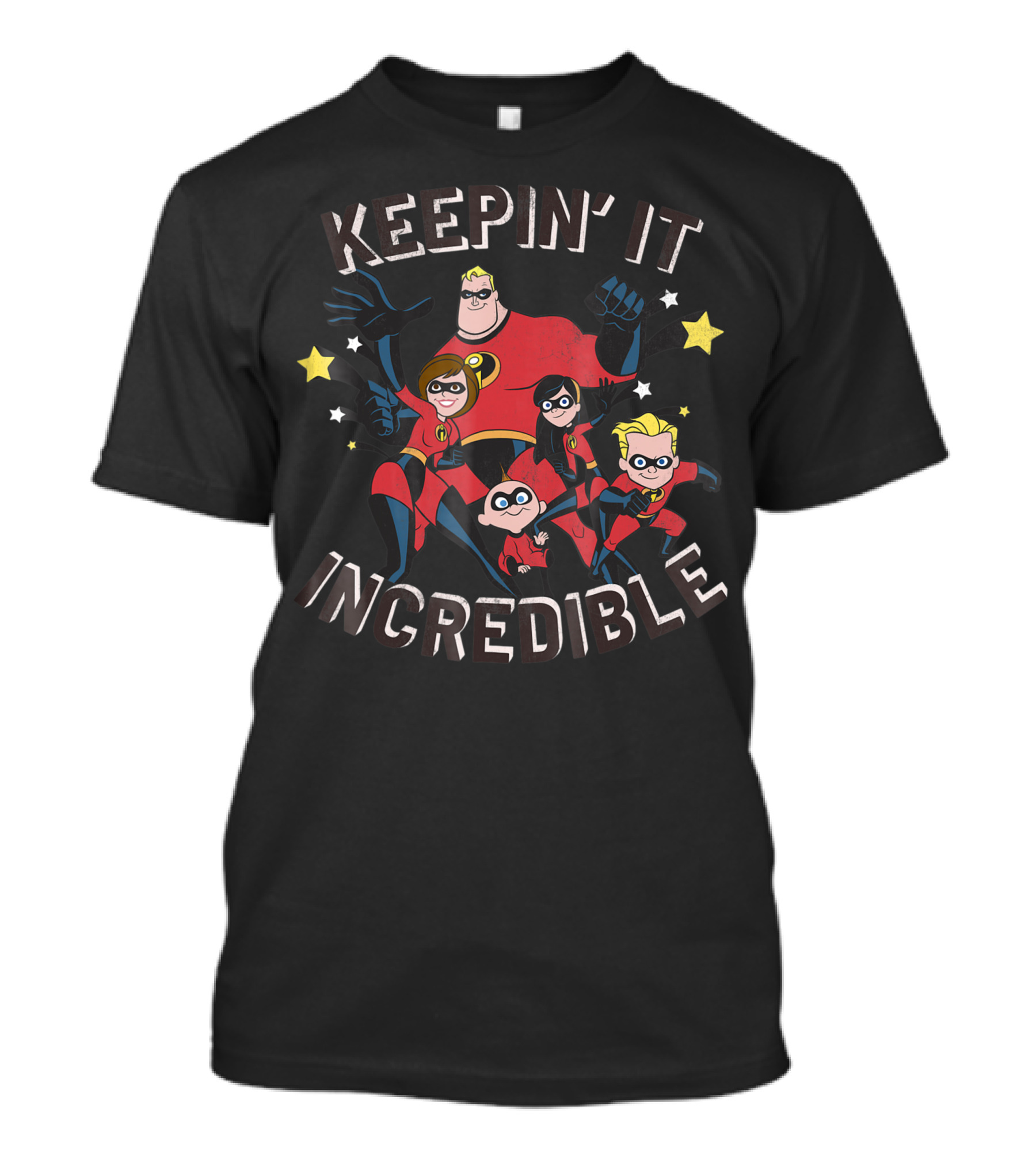 Keepin' It Incredible Disney Pixar Incredibles Supers T-Shirt