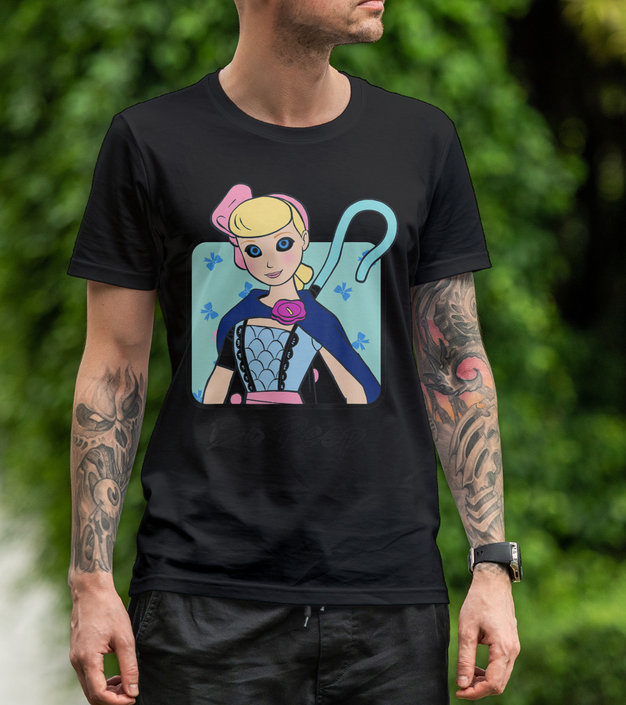 Disney Pixar Toy Story 4 Bo Peep Floral Cape T-Shirt