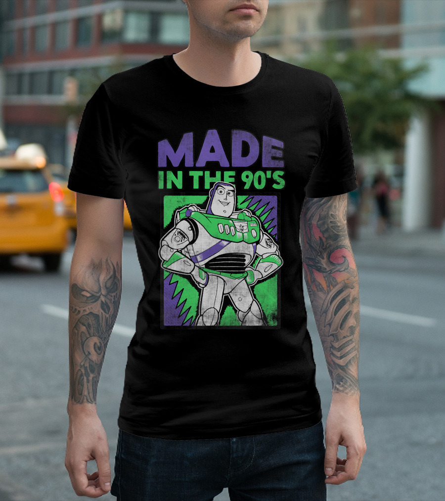 Buzz Lightyear Made In The 90s Disney Pixar Toy Story 4 T-Shirt