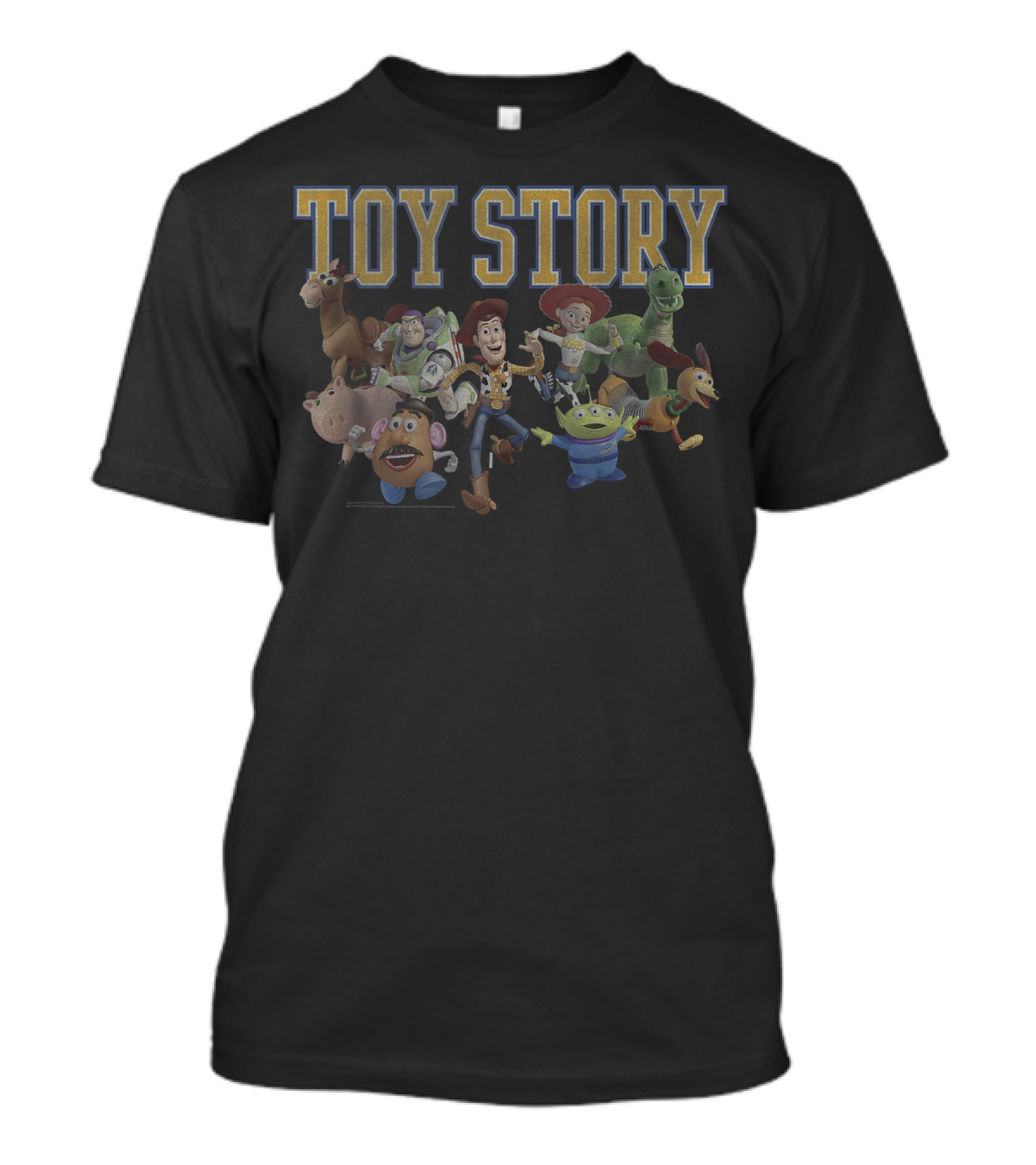 Disney Pixar Toy Story Group Character Lineup T-Shirt