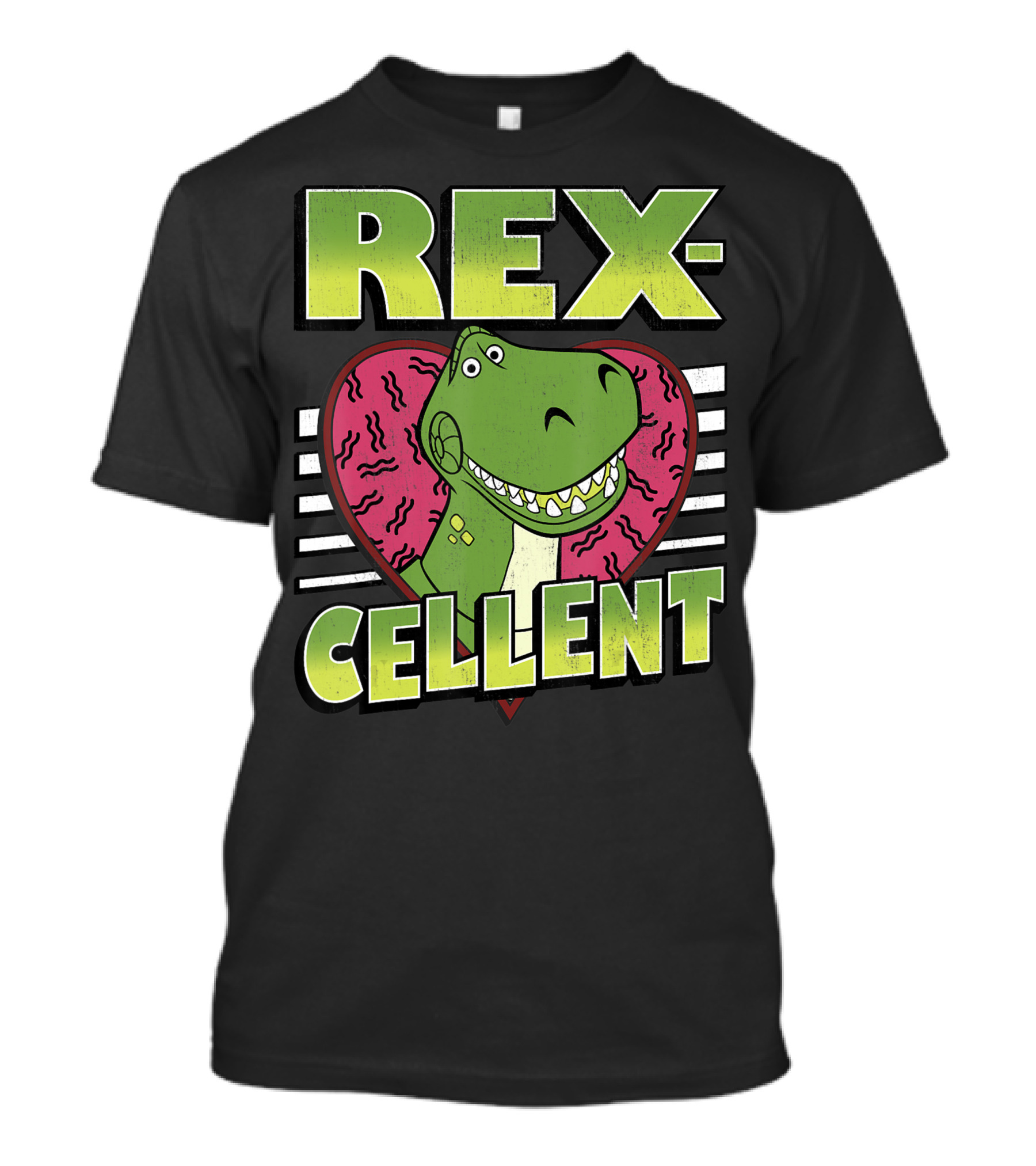 Disney Pixar Toy Story Rexcellent Heart Rex T-Shirt