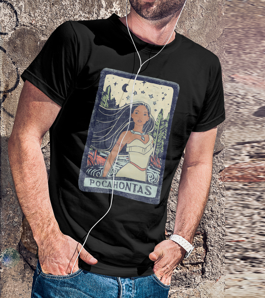 Disney Pocahontas Rivers And Stars Scene T-Shirt