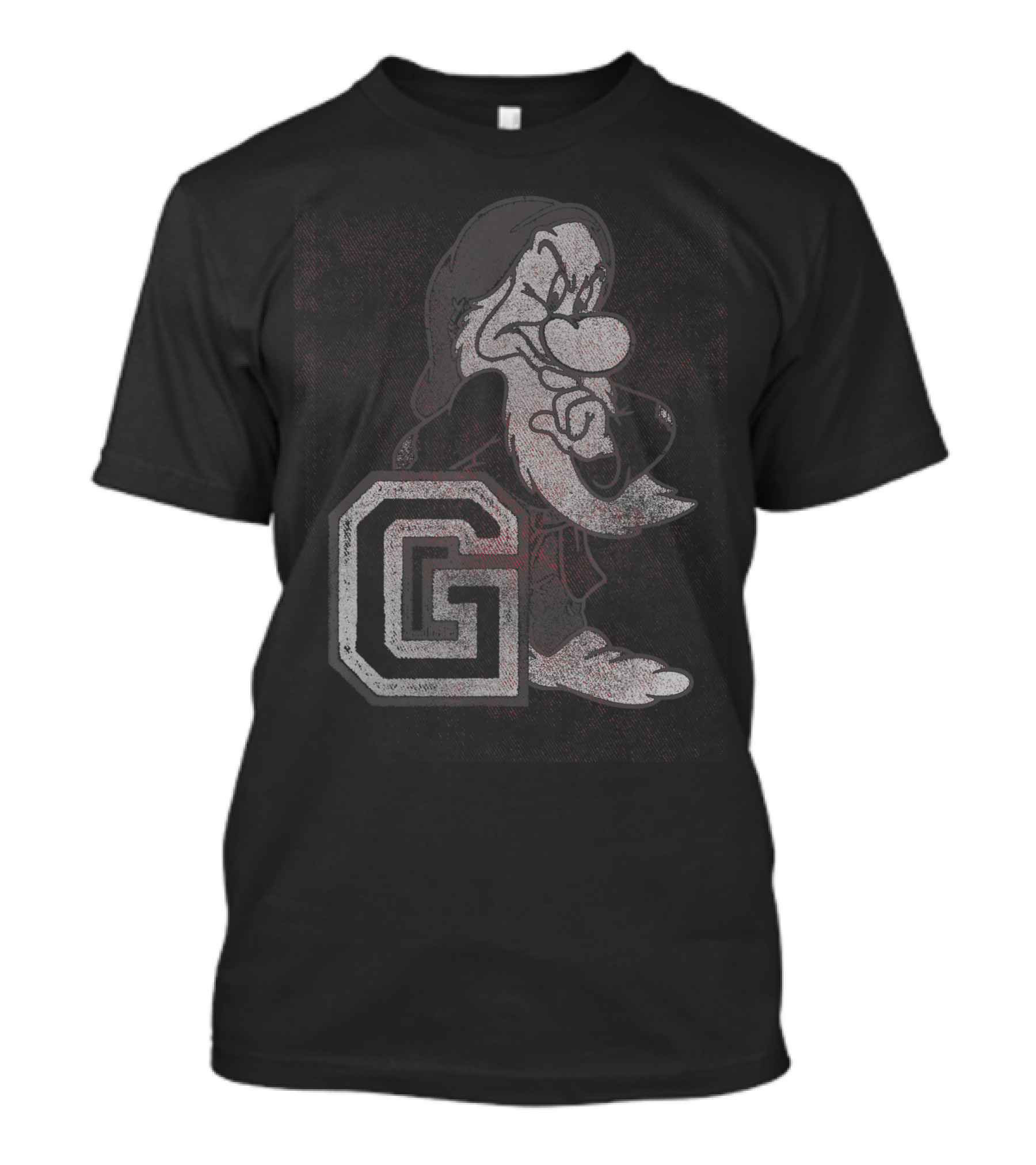 Disney Snow White Grumpy G Varsity Letter T-Shirt
