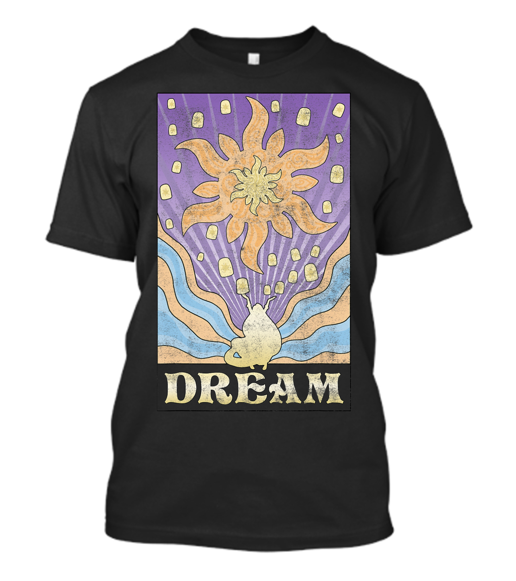 Disney Tangled Dream Festival Sun Lanterns And Pascal T-Shirt