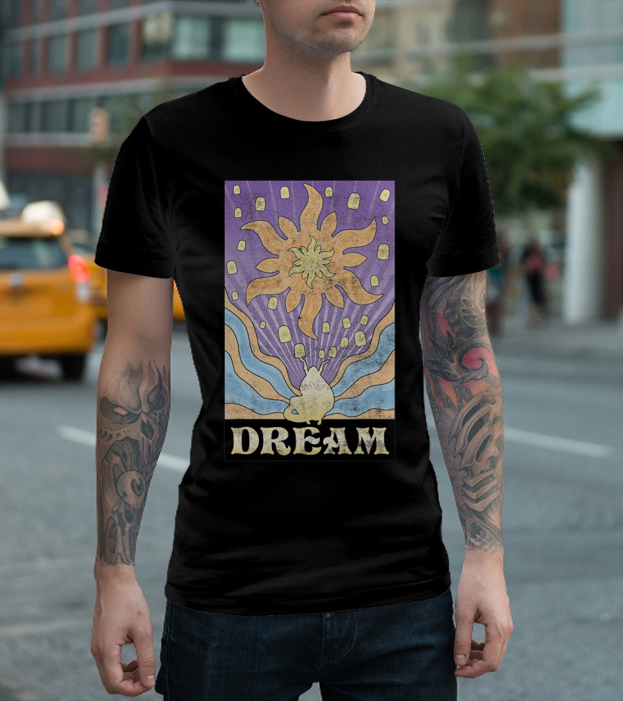 Disney Tangled Dream Festival Sun Lanterns And Pascal T-Shirt