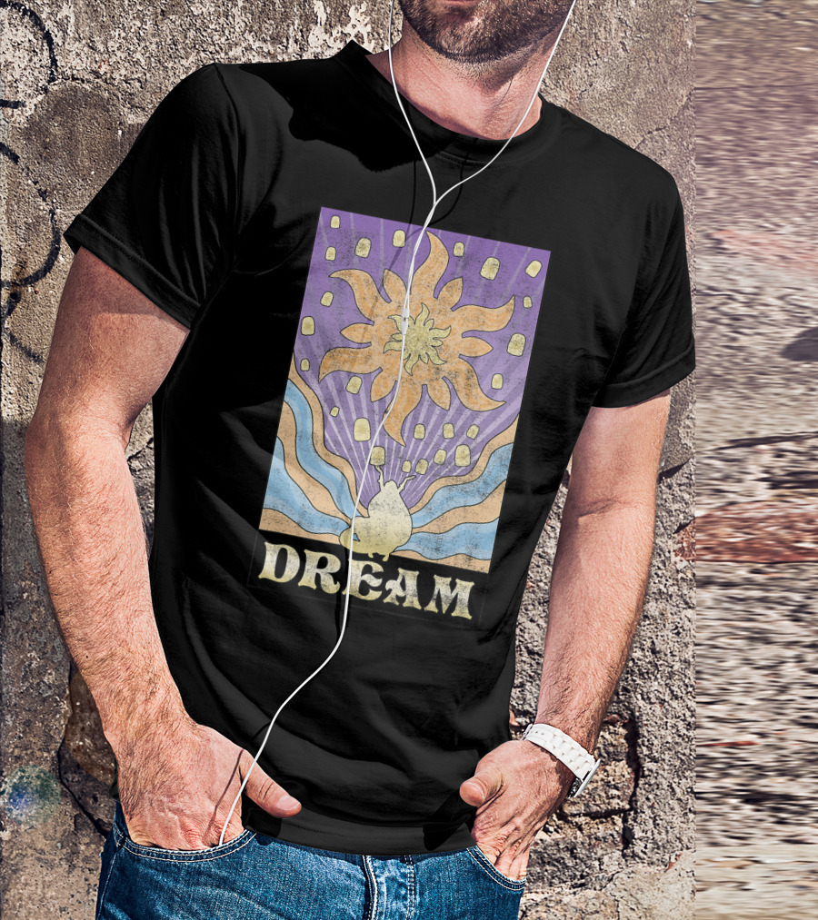 Disney Tangled Dream Festival Sun Lanterns And Pascal T-Shirt