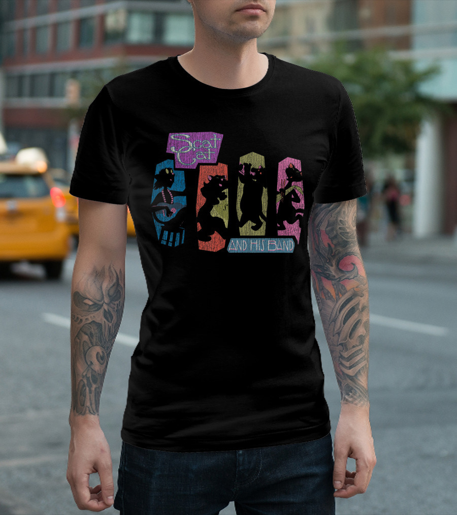 Scat Cat and His Band Disney The Aristocats T-Shirt