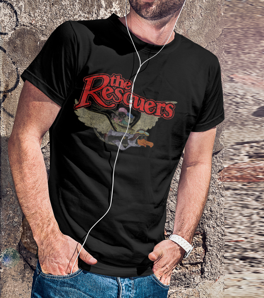 The Rescuers Disney Flying Adventure With Bernard And Miss Bianca T-Shirt