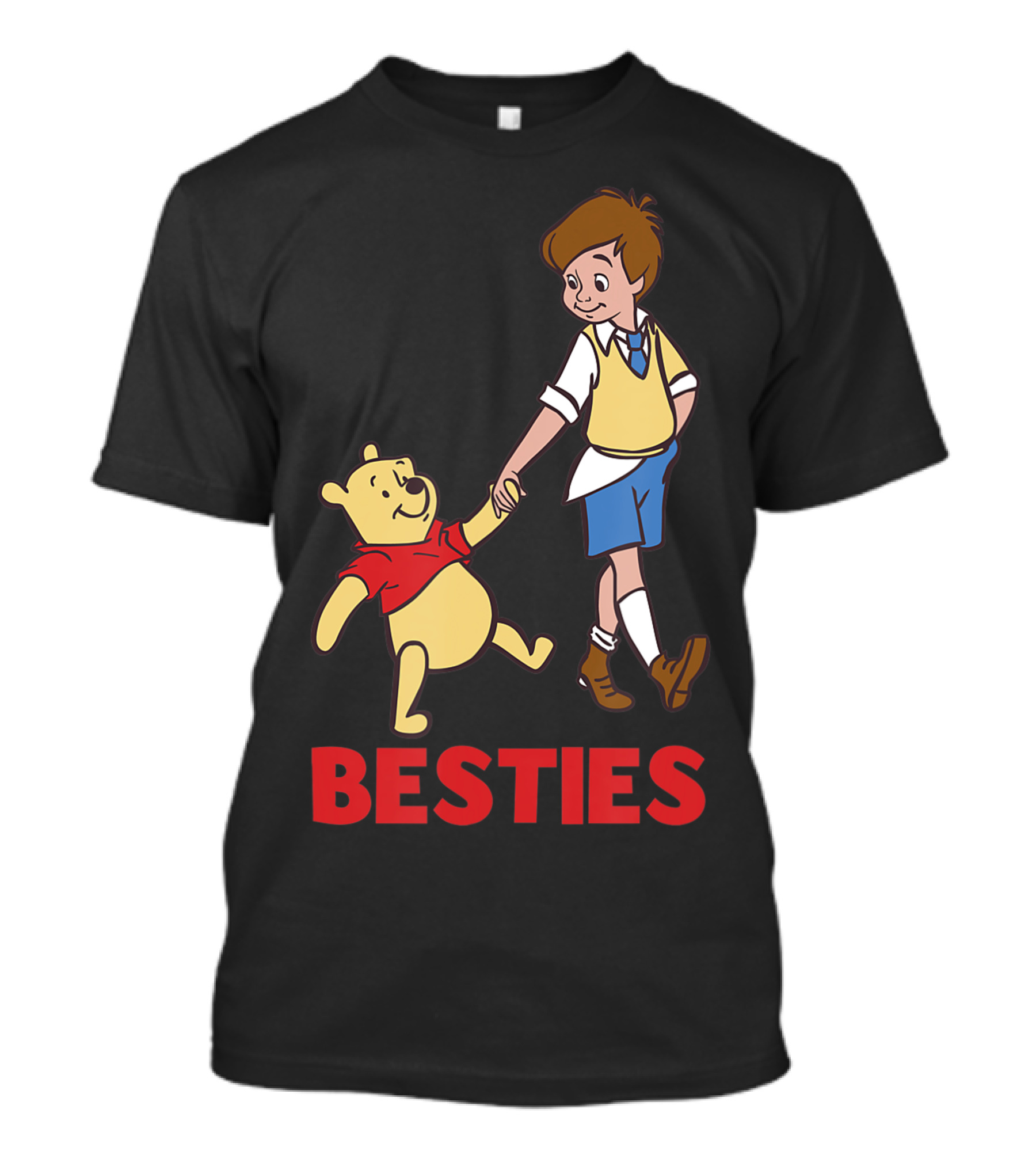 Disney Winnie The Pooh And Christopher Robin Besties T-Shirt