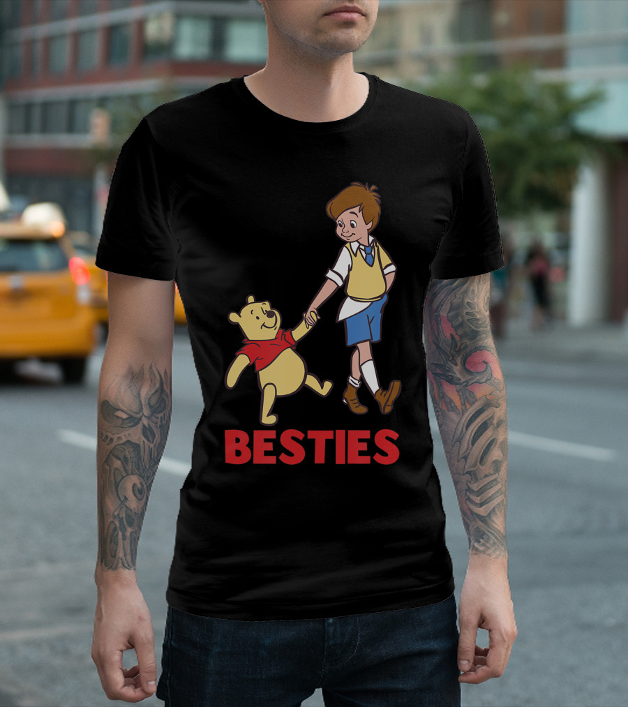 Disney Winnie The Pooh And Christopher Robin Besties T-Shirt