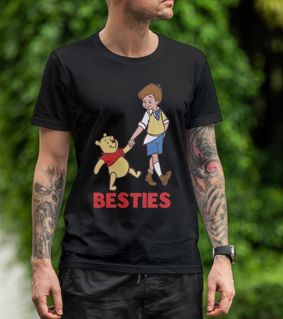 Disney Winnie The Pooh And Christopher Robin Besties T-Shirt