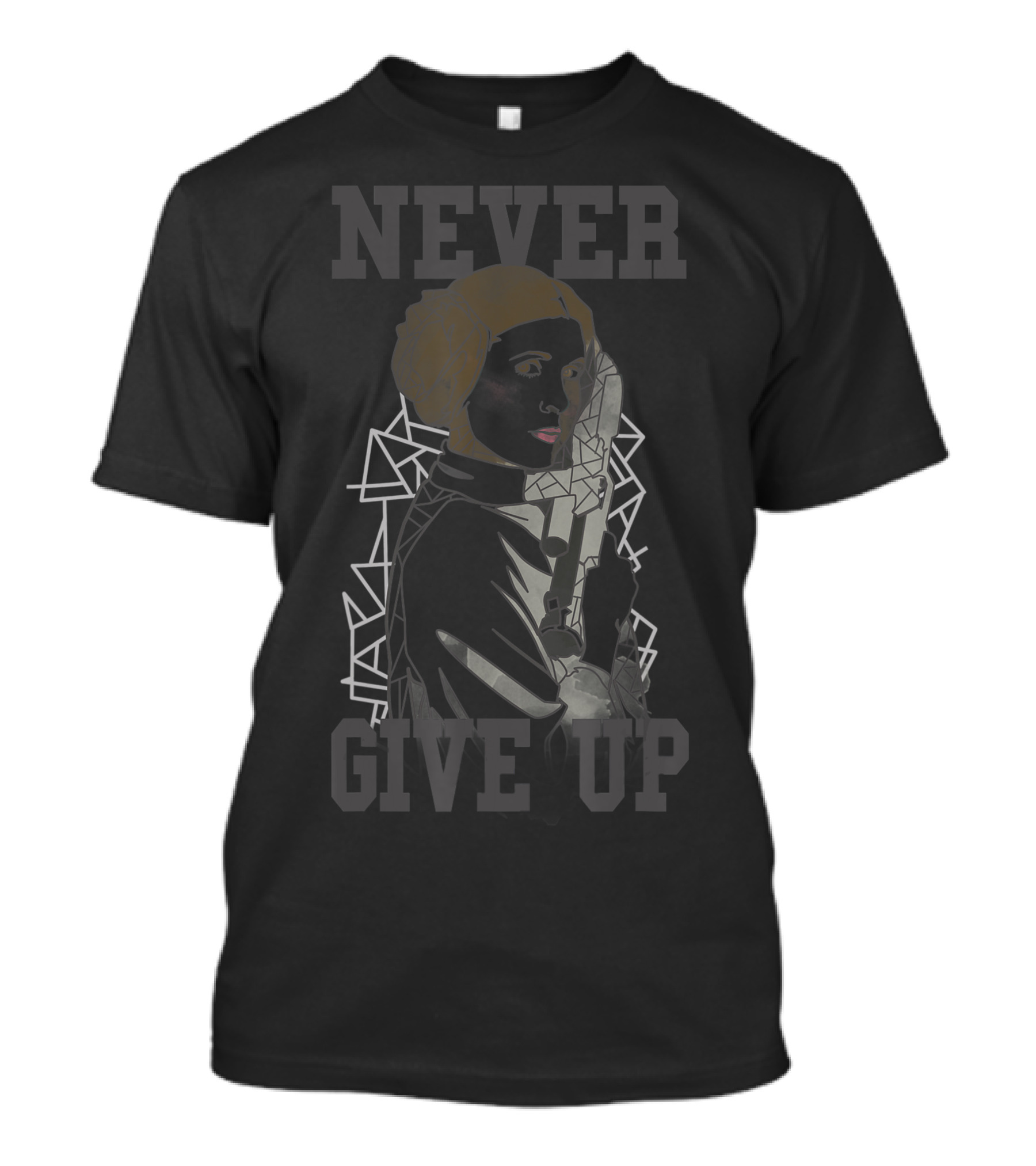 Princess Leia Never Give Up Star Wars T-Shirt