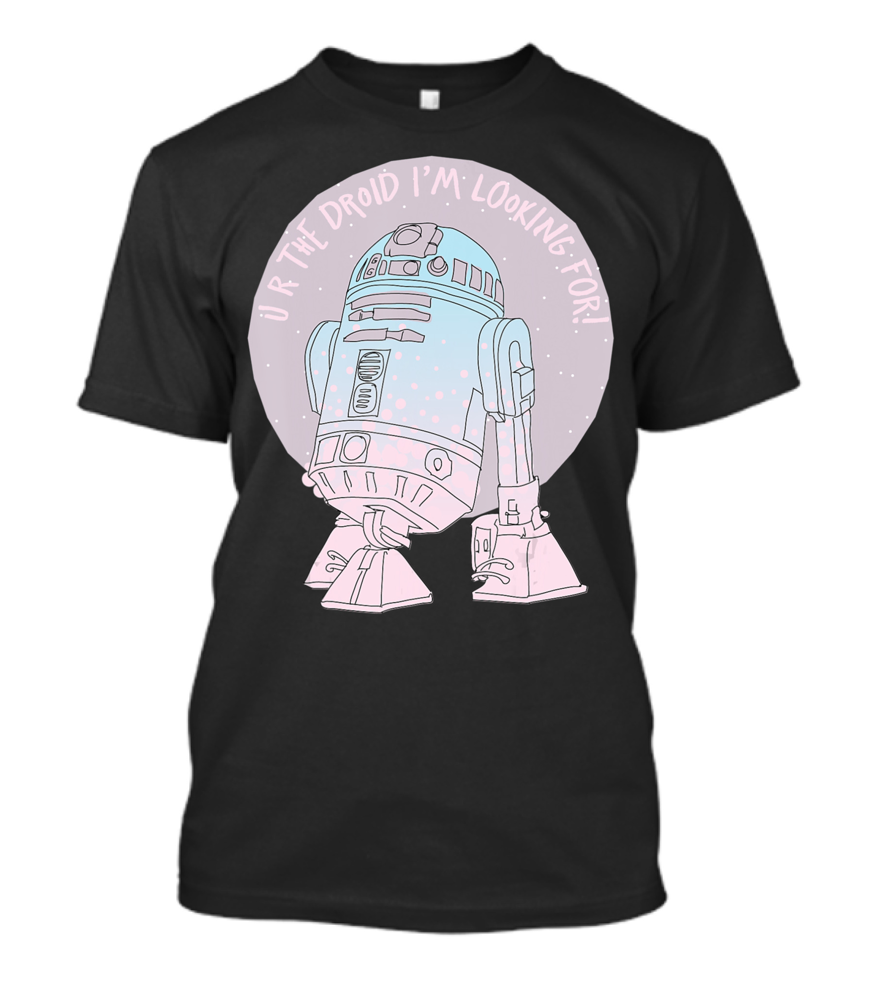 Star Wars R2 D2 U R The Droid I'm Looking For Valentines Day T-Shirt