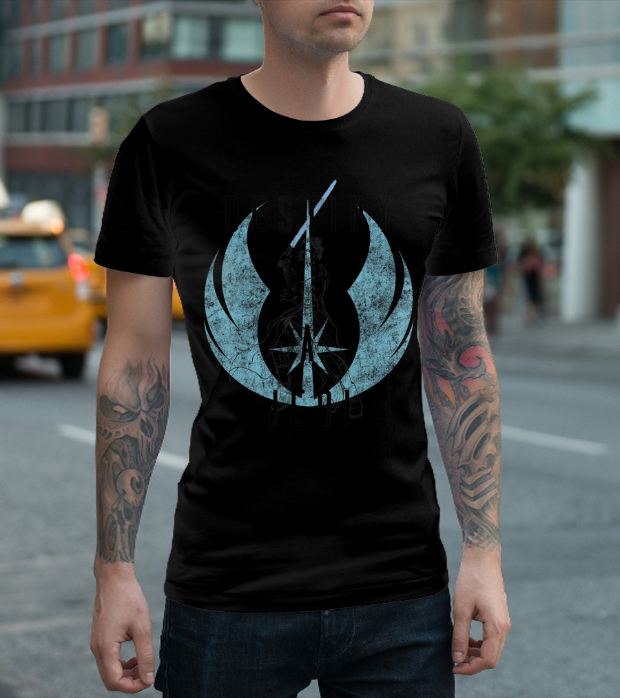 Star Wars The Rise Of Skywalker Rey Destiny Of A Jedi T-Shirt