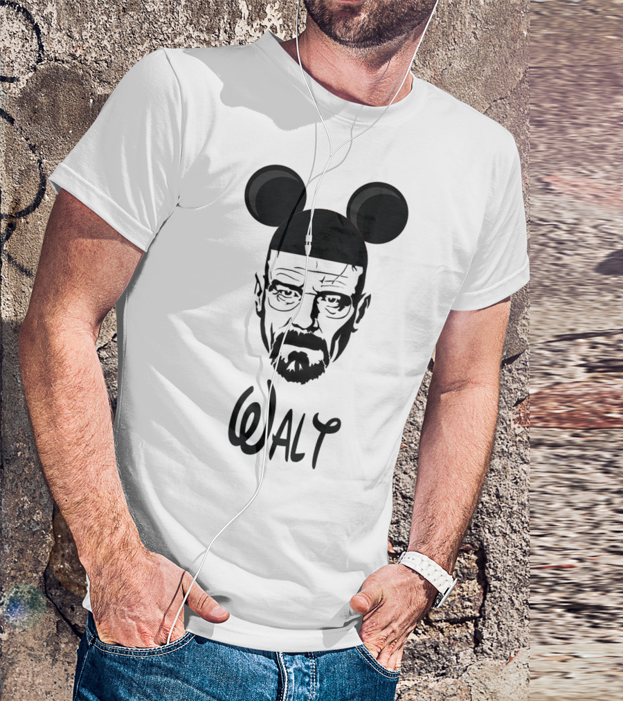 Walt Heisenberg Mouse Ears Fusion T-Shirt