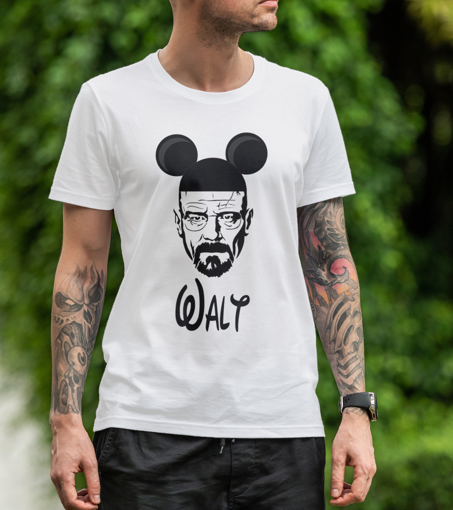 Walt Heisenberg Mouse Ears Fusion T-Shirt