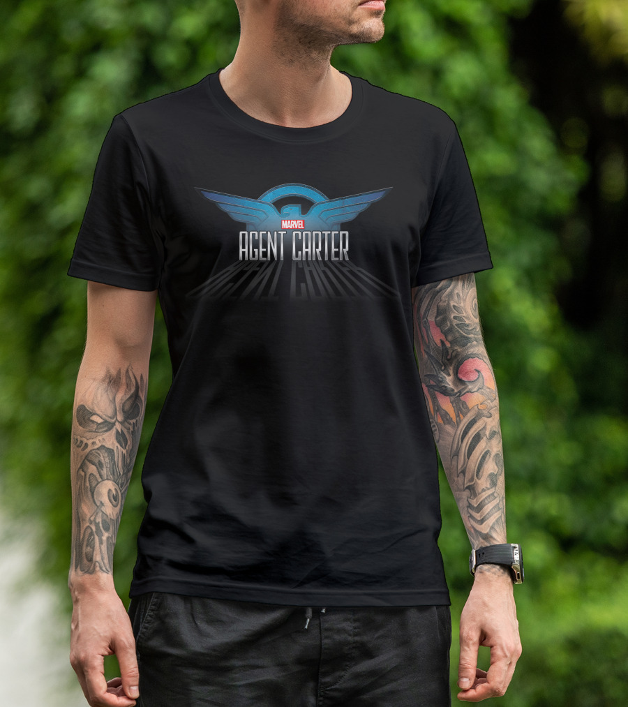 Marvel Agent Carter Winged Emblem T-Shirt