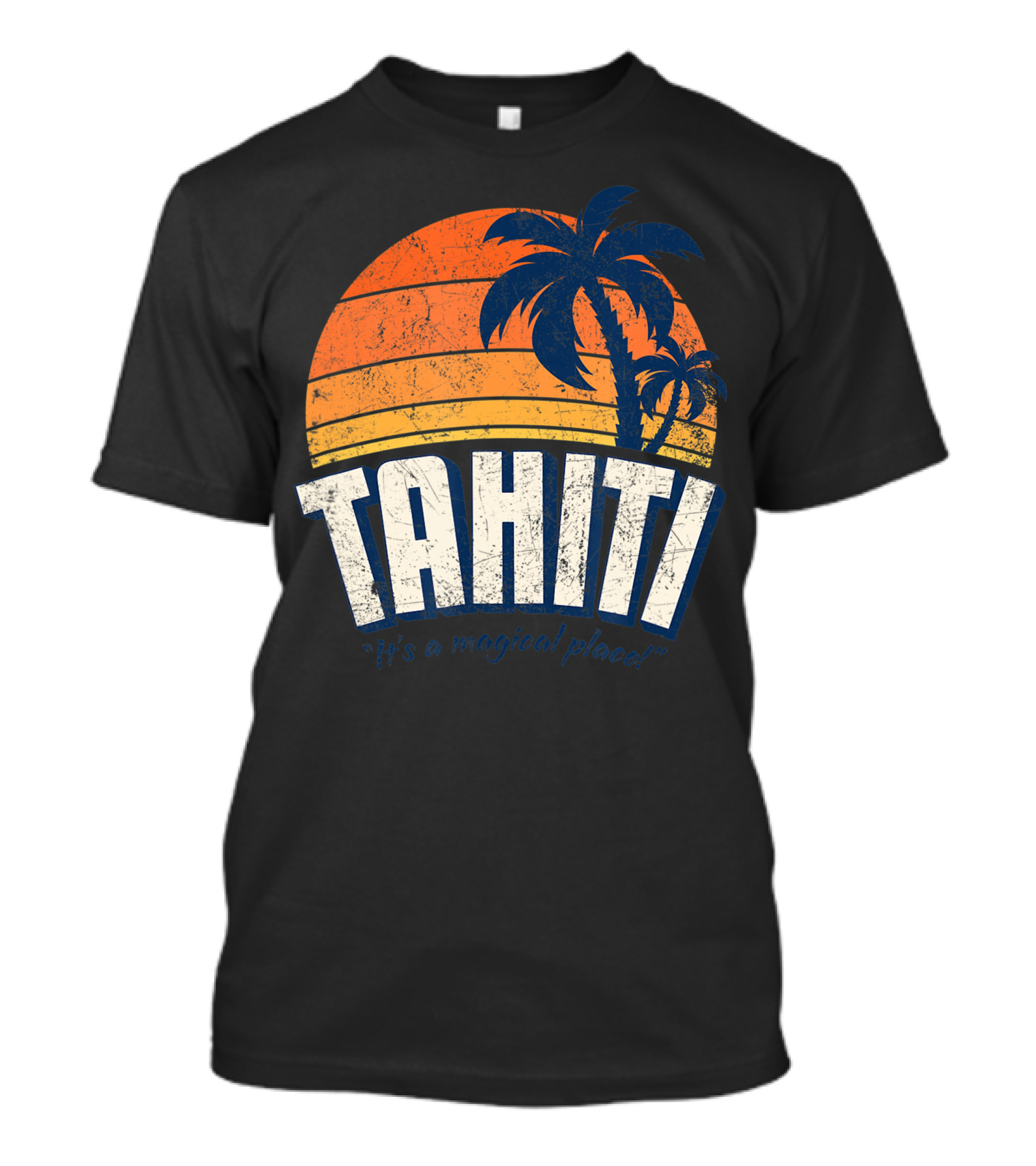 Marvel Agents Of SHIELD Tahiti It's A Magical Place Sunset Palm Trees T-Shirt