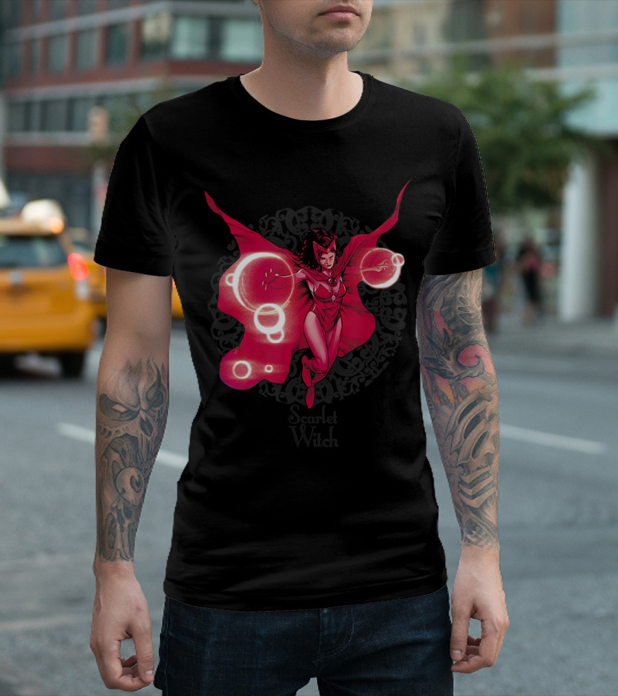 Scarlet Witch Magical Orb Sorcery T-Shirt