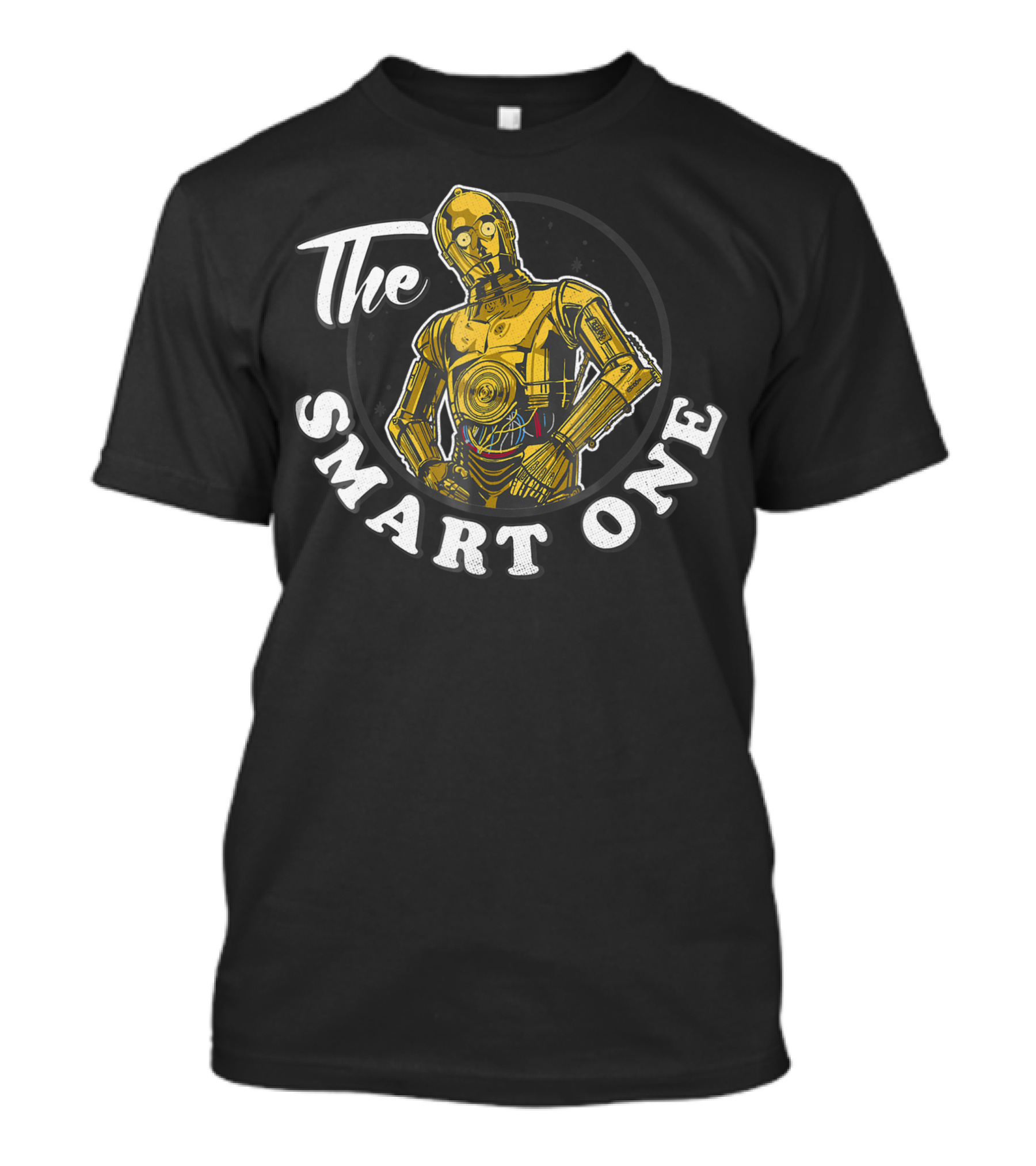 The Smart One Star Wars Episode 8 C 3Po T-Shirt