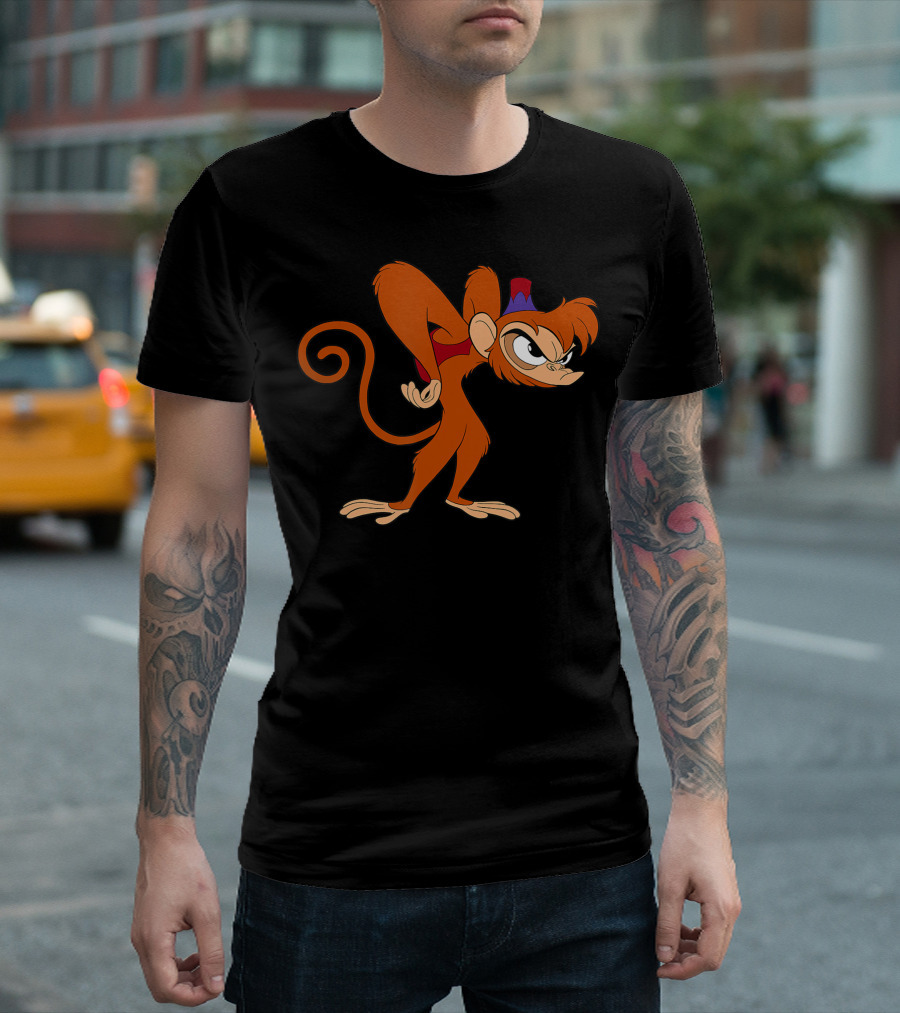 Disney Aladdin Angry Abu Vintage 90s T-Shirt