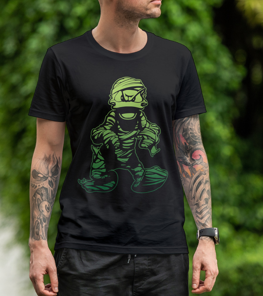 Disney Donald Duck Mummy Halloween Glow In The Dark T-Shirt