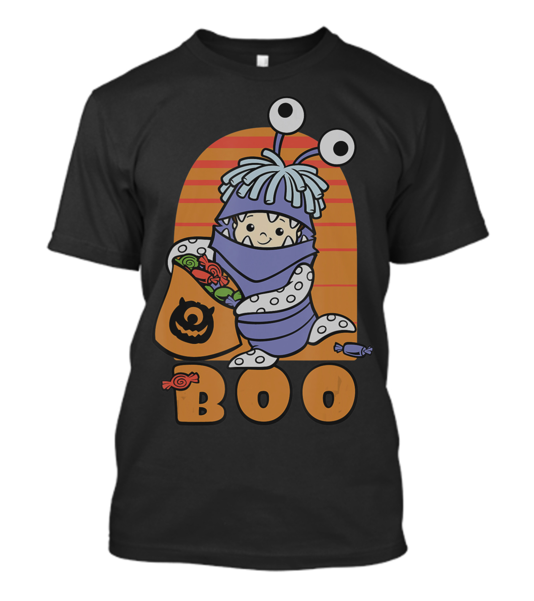 Disney Pixar Monsters Inc Boo Trick-or-Treat Halloween T-Shirt