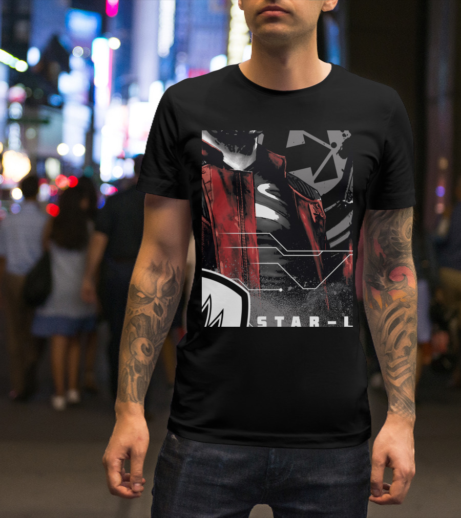 Star Lord Grunge Pose Infinity War Marvel T-Shirt