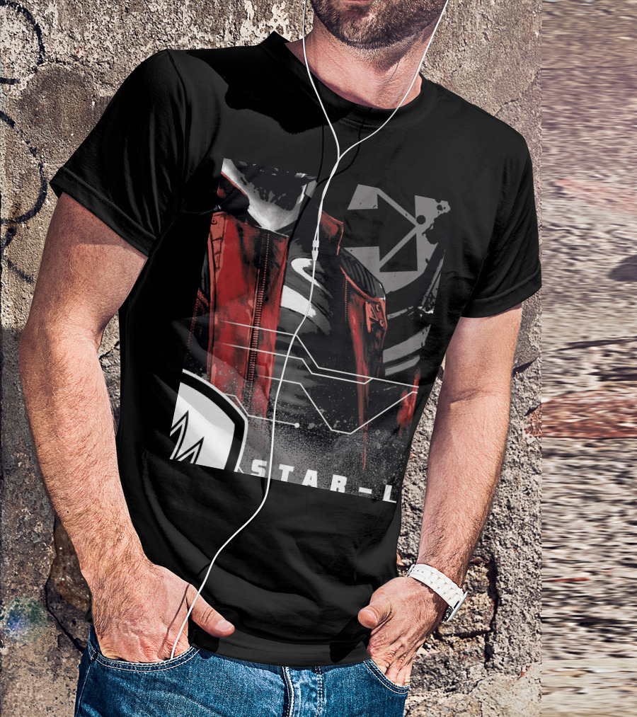 Star Lord Grunge Pose Infinity War Marvel T-Shirt