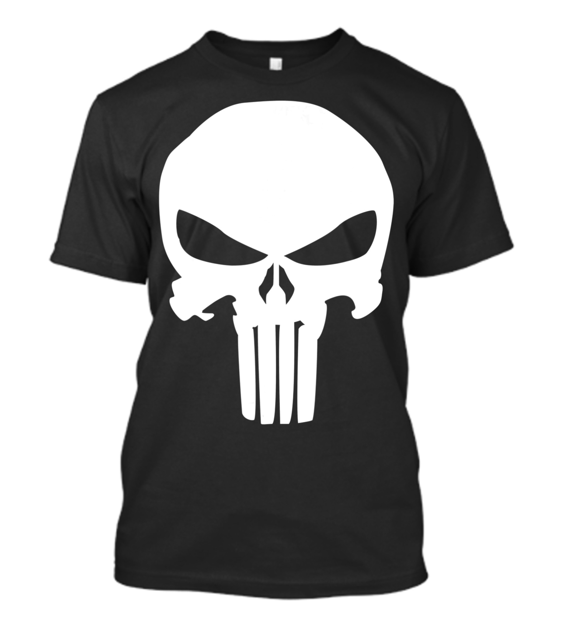 Marvel Punisher Classic Skull Symbol Iconic T-Shirt