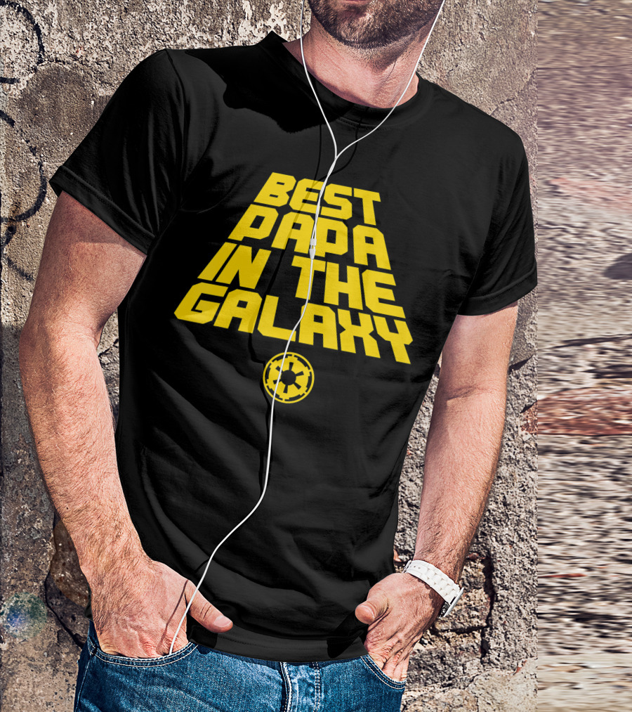 Star Wars Best Papa In The Galaxy Imperial T-Shirt
