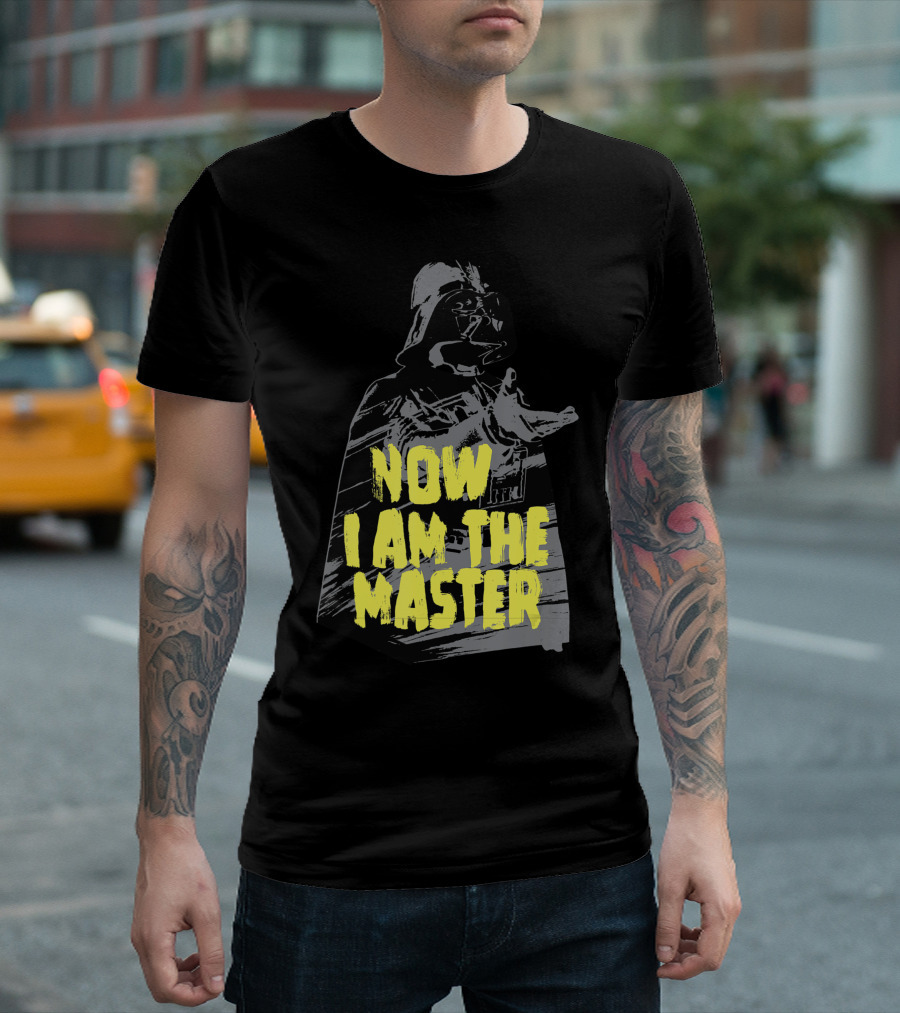 Star Wars Darth Vader Now I Am The Master T-Shirt