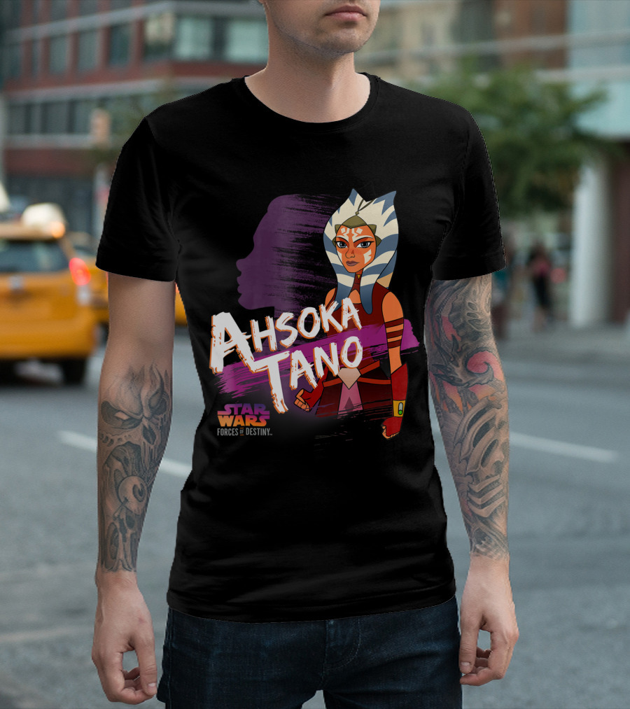Star Wars Forces Of Destiny Ahsoka Tano Shadow Character T-Shirt