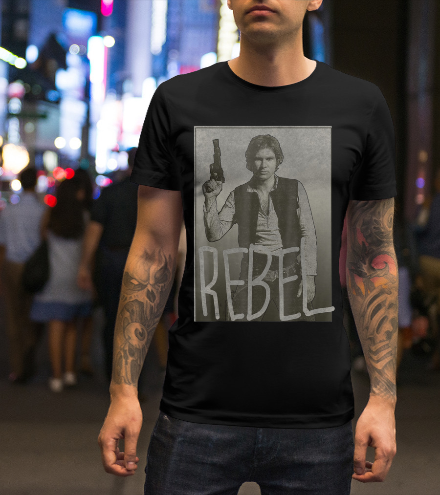 Star Wars Han Solo Rebel T-Shirt