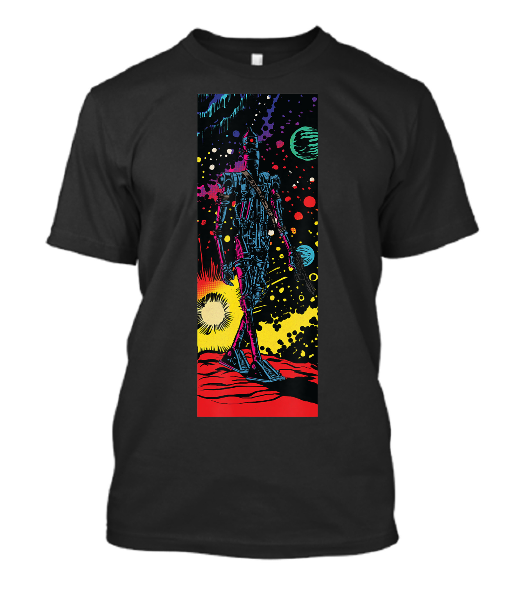 Star Wars Ig 88 Retro Sci-Fi Comic T-Shirt