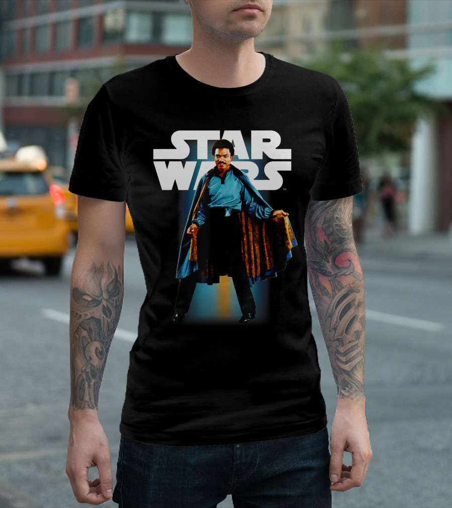 Star Wars Lando Calrissian Iconic Cape Pose T-Shirt