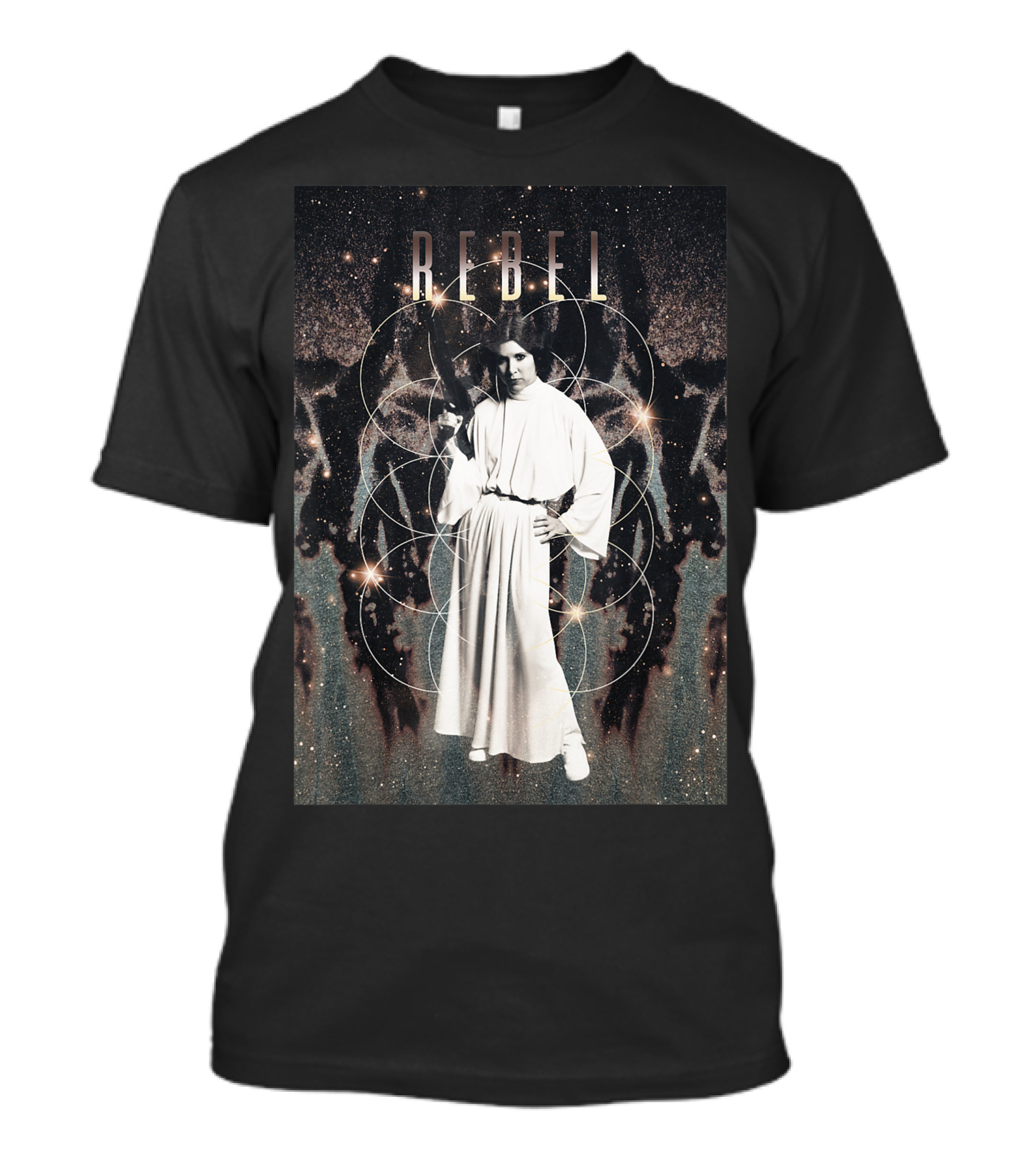 Star Wars Rebel Princess Leia Bleached Jr T-Shirt