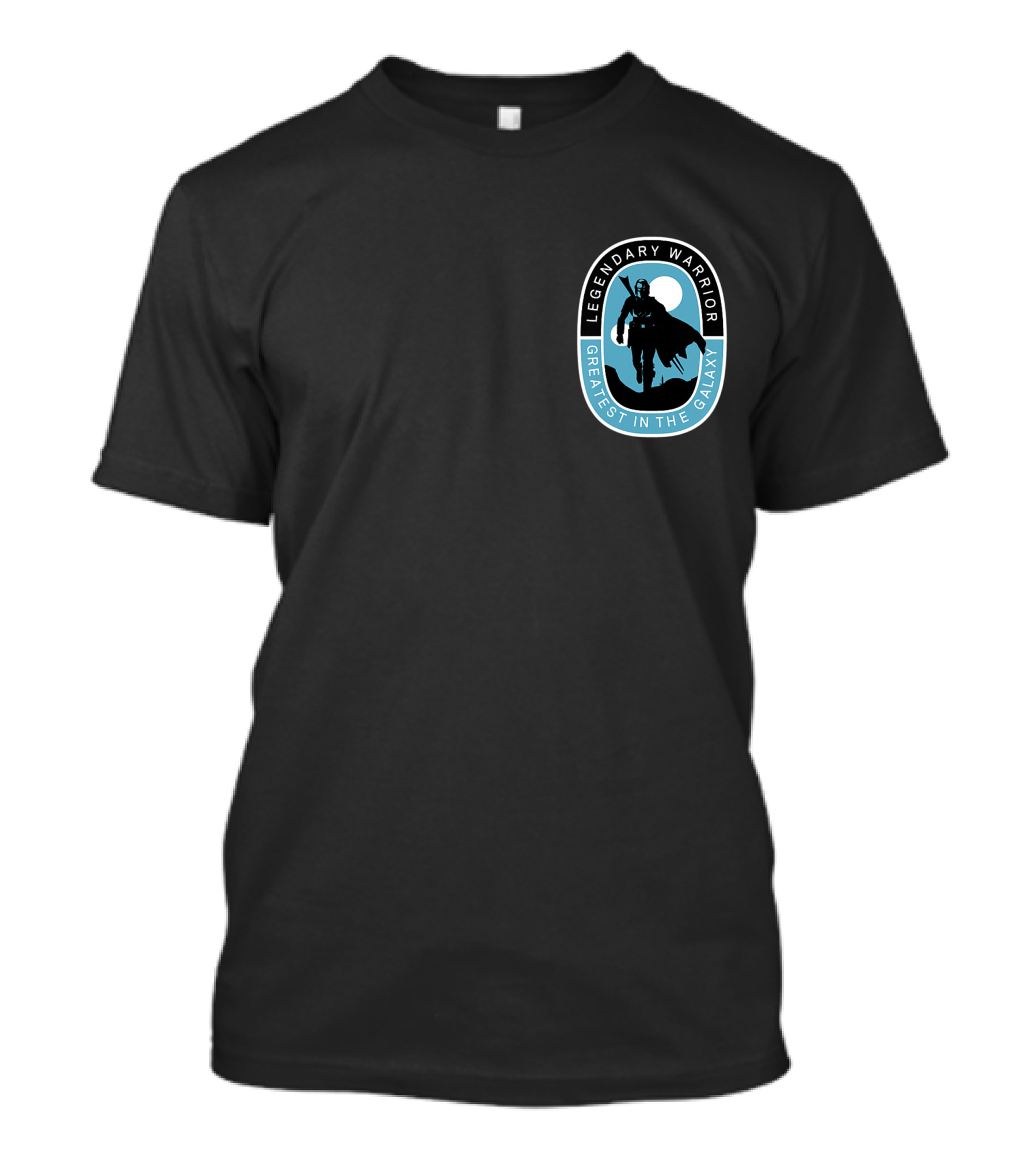 Legendary Warrior Greatest In The Galaxy Star Wars The Mandalorian Chest T-Shirt
